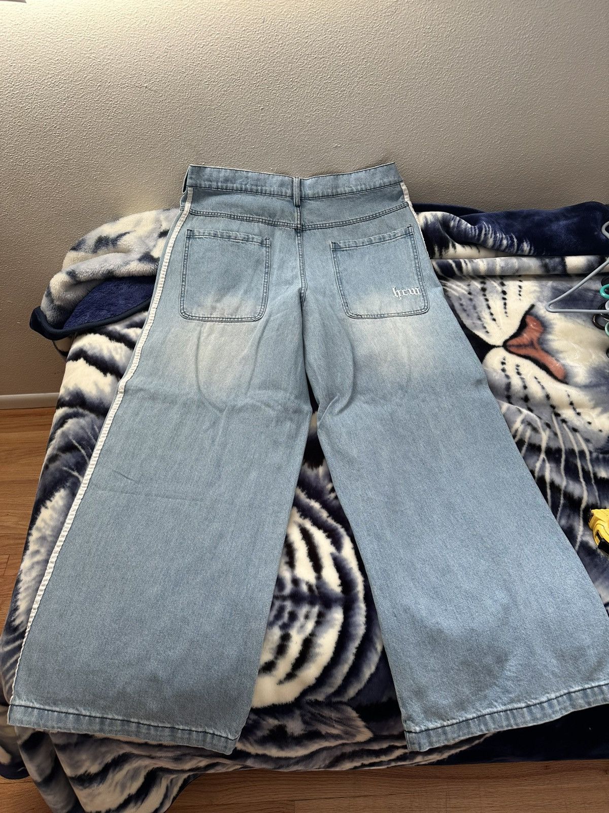 Other Heaven can wait stripped denim Size US 32 / EU 48 - 2 Thumbnail