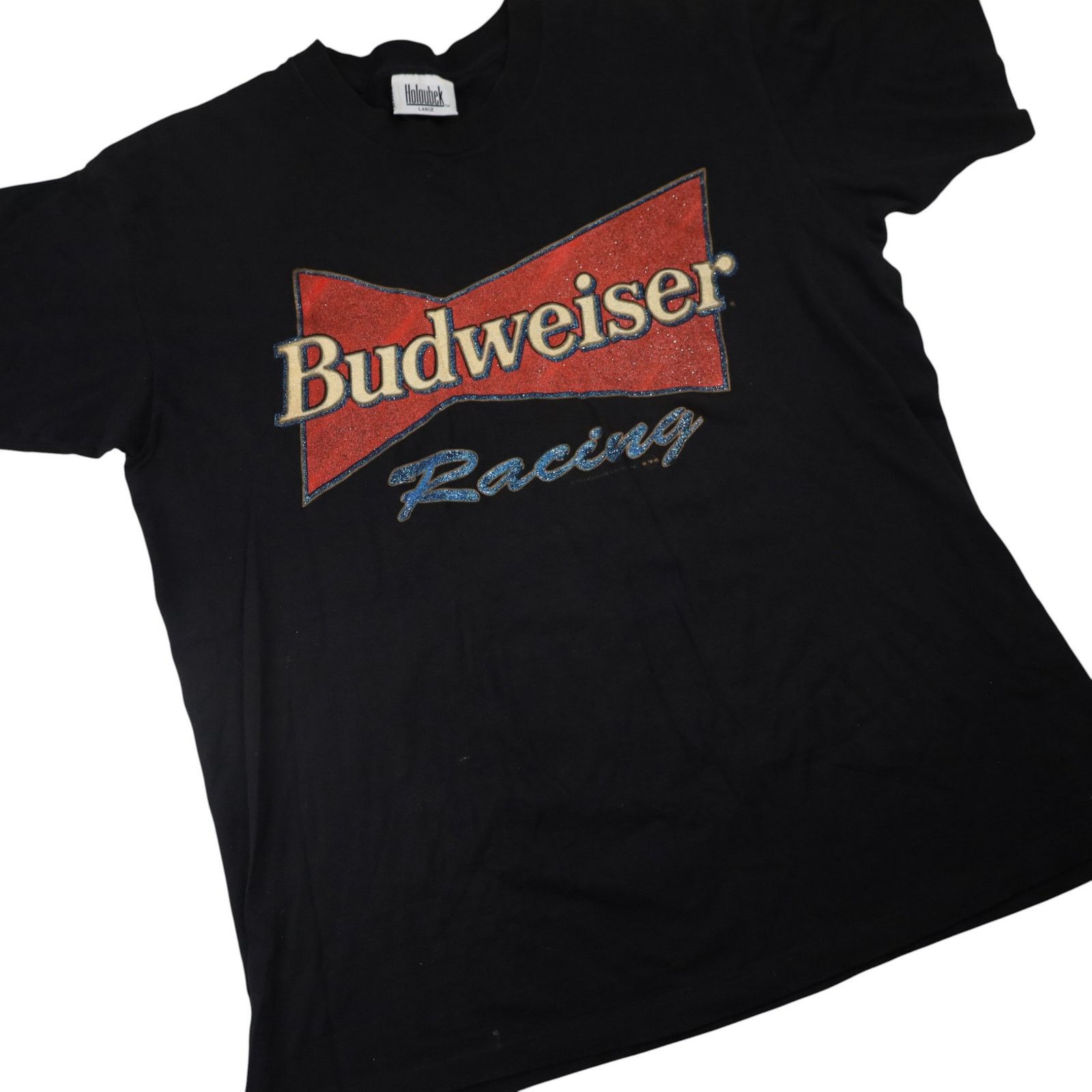 Budweiser × Vintage Vintage Budweiser Racing Graphic T Shirt Size US L / EU 52-54 / 3 - 3 Thumbnail