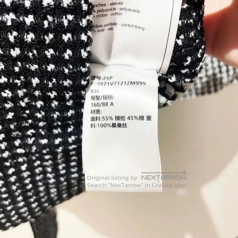 Chanel Chanel Short Sleeve Gray Cotton Blend Shirt . Size M / US 6-8 / IT 42-44 - 5 Thumbnail
