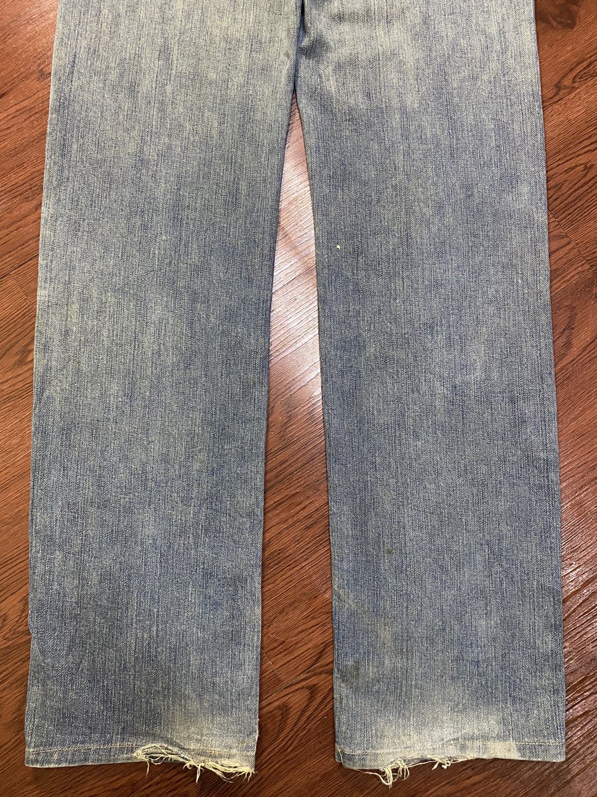 Other Vintage Edwin authentic entic Faded Wash Distressed Jeans Size US 29 - 6 Thumbnail