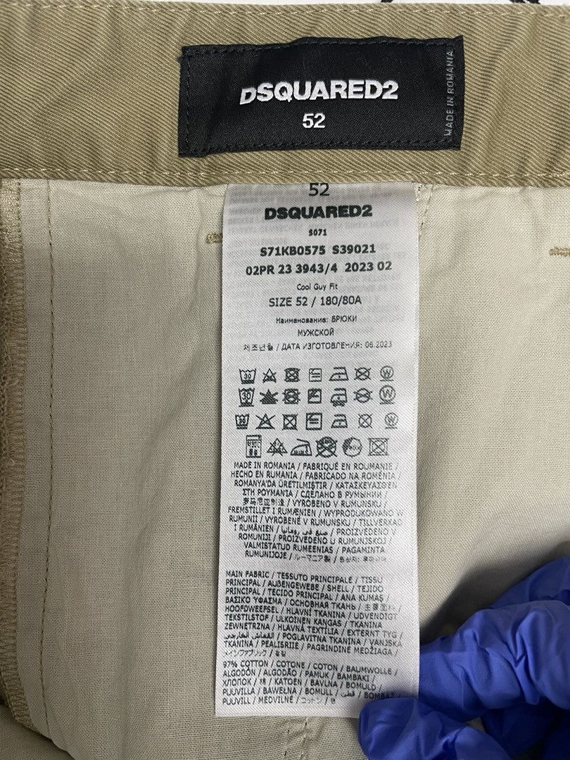 Dsquared2 DSQUARED2 Cool Guy Cotton Pants Size US 36 / EU 52 - 11 Thumbnail