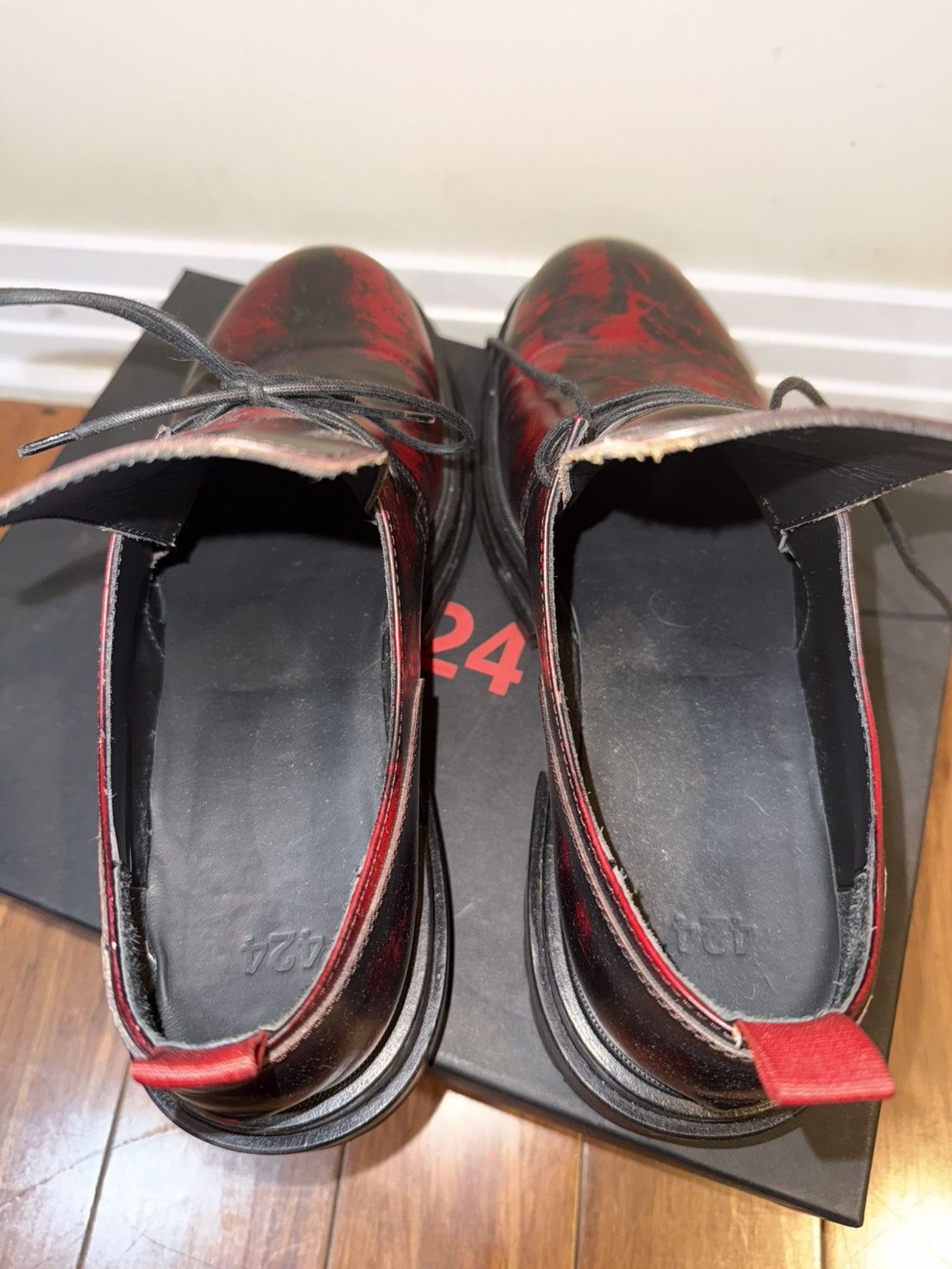 424 LOWEST!!! 424 Derby in Oxblood Size US 10.5 / EU 43-44 - 3 Thumbnail