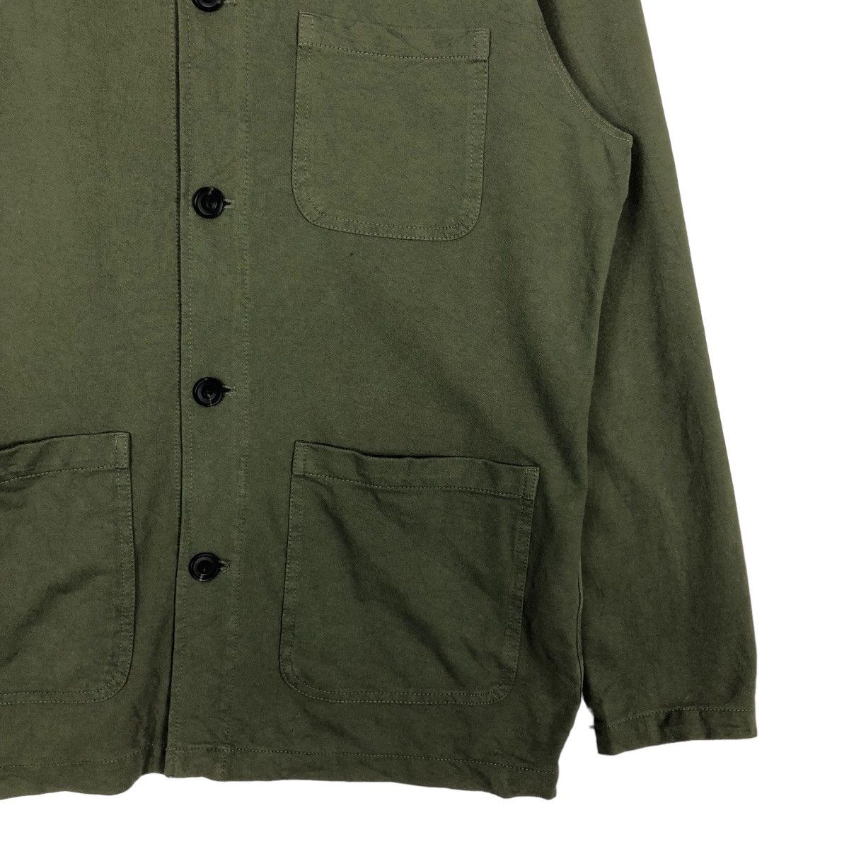 Japanese Brand 🔥90’s Vintage Military Chore Jacket Uniqlo Issey Miyake Size US XL / EU 56 / 4 - 4 Thumbnail