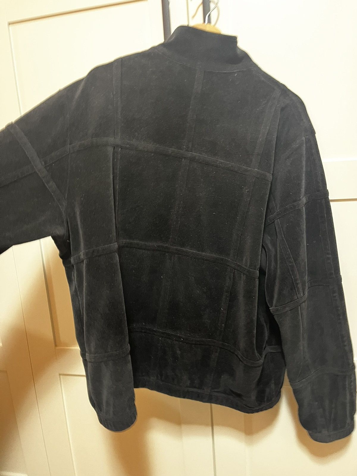 Supreme Supreme Grid Taping Velour Jacket Size US XL / EU 56 / 4 - 4 Thumbnail