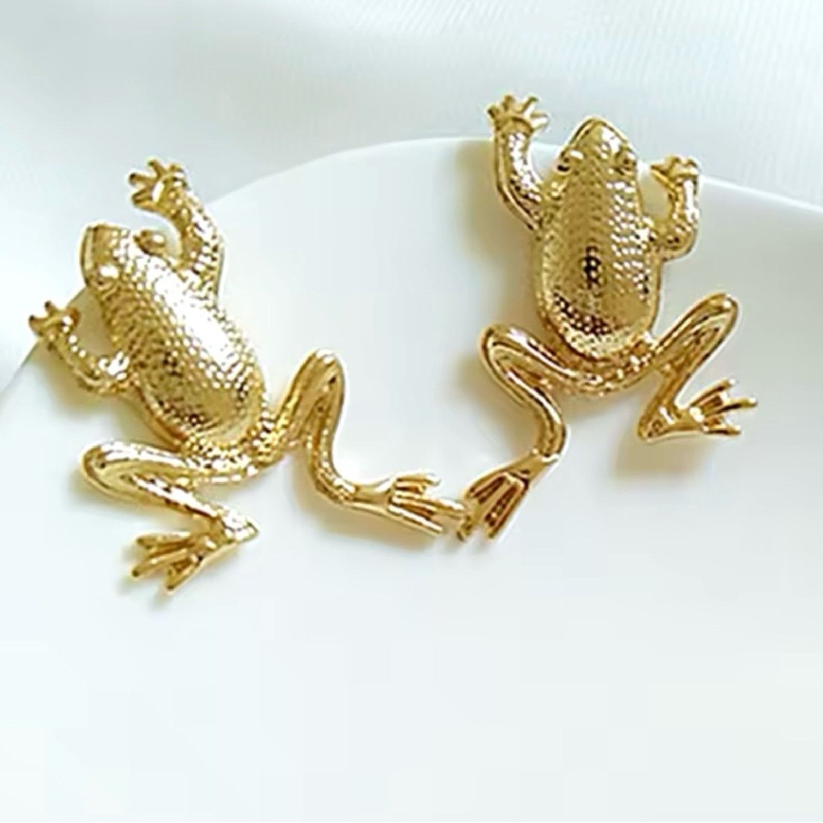 Other Frog Earrings For Women Cute Cartoon Earrings Size ONE SIZE - 2 Thumbnail