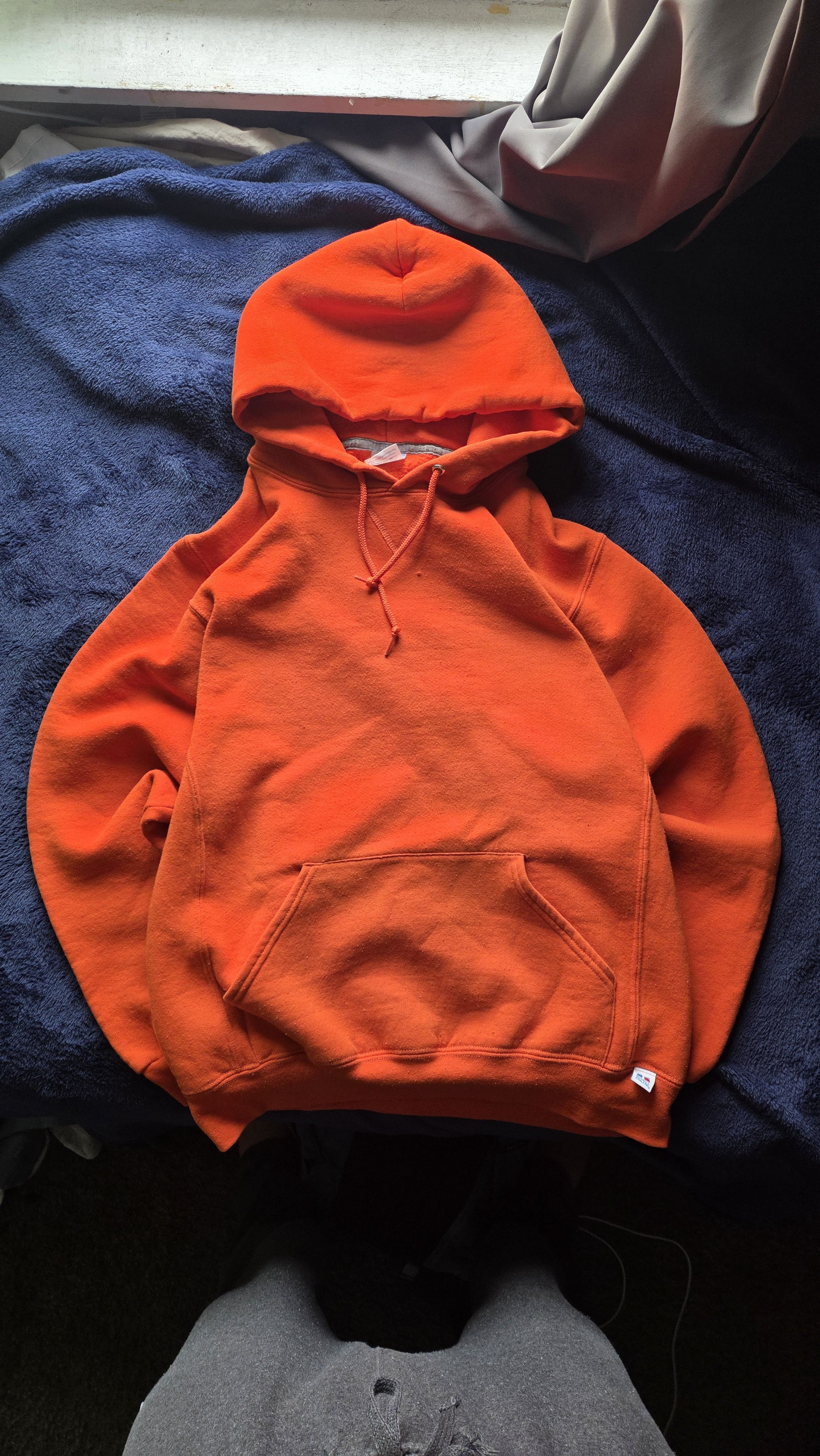 Russell Athletic Vintage Burnt Orange Russel Hoodie Size US M / EU 48-50 / 2 - 1 Thumbnail