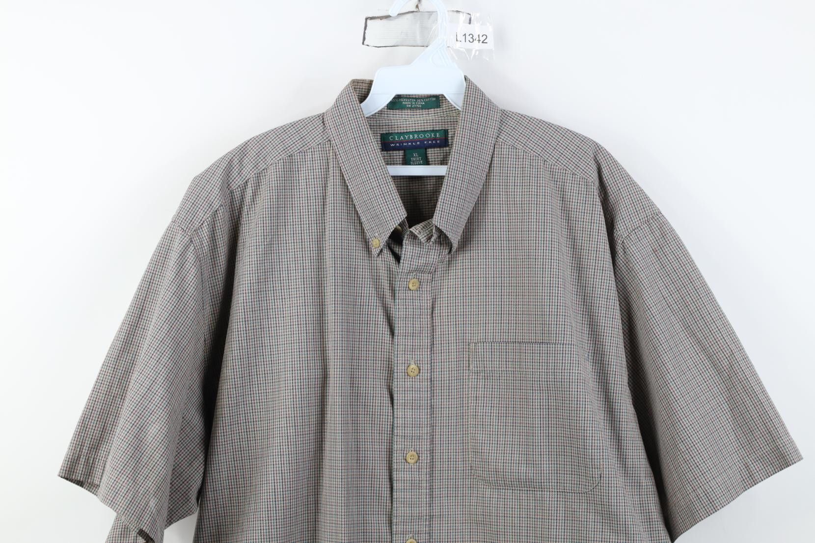 Vintage Vintage 90s Streetwear Short Sleeve Collared Button Shirt Size US XL / EU 56 / 4 - 2 Thumbnail