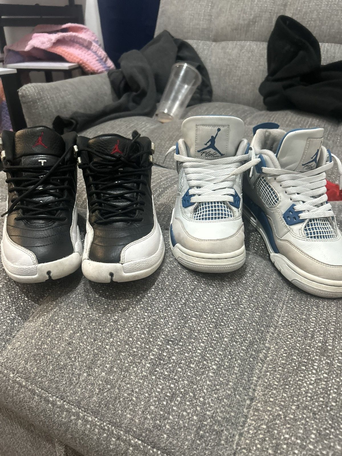 Jordan Brand Jordan 12 playoffs size 6.5 no box or insoles Size US 6.5 / EU 39-40 - 6 Thumbnail
