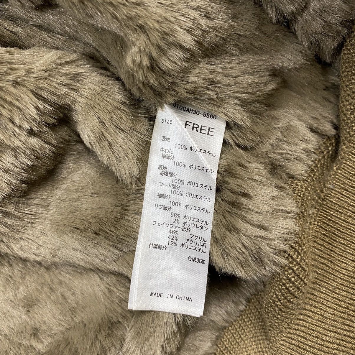 GOA 2000s Moussy - Apocalypse Style Fur Hoodie Bomber Jacket Size US M / EU 48-50 / 2 - 11 Thumbnail