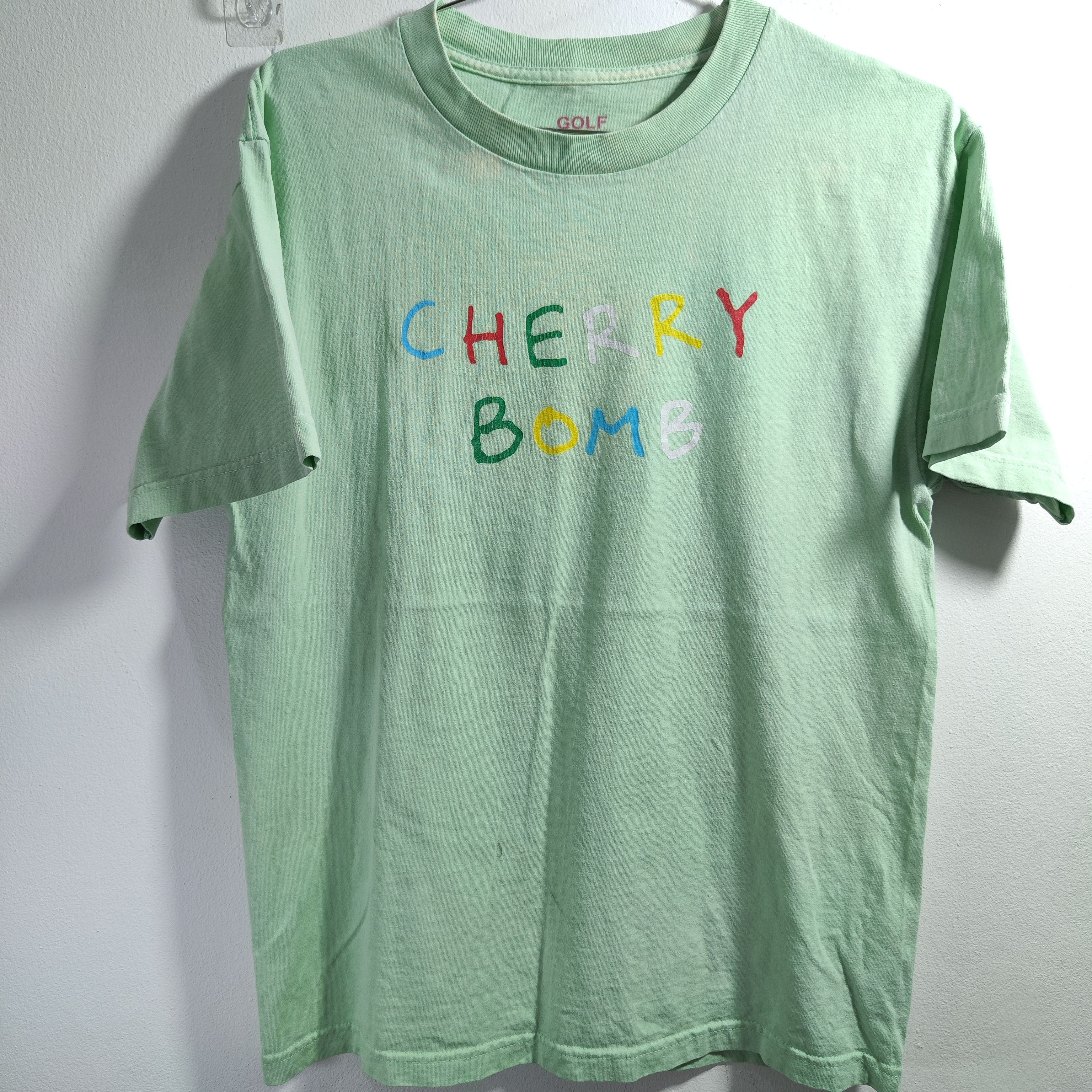 Golf Wang Tyler the Creator cherry bomb tour T shirt 2015 Medium Size US M / EU 48-50 / 2 - 2 Thumbnail