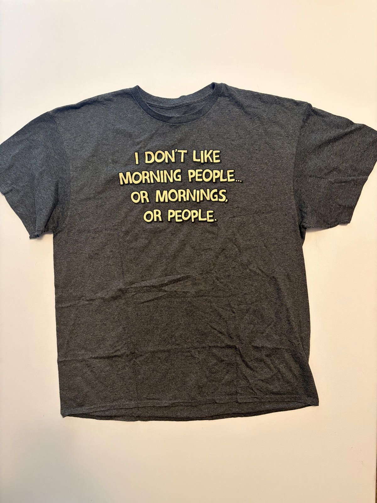 Other Graphic Quote Black T-Shirt (Size XL) Size US XL / EU 56 / 4 - 1 Thumbnail