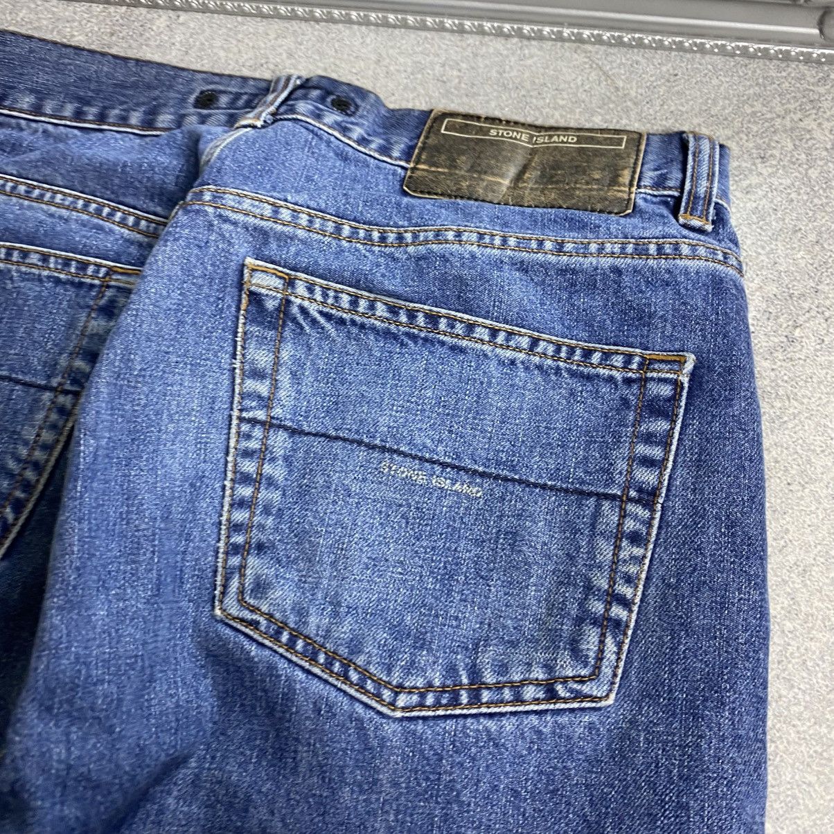 Stone Island Stone Island jeans Italy designer denim streetwear logo 00s Size US 32 / EU 48 - 4 Thumbnail
