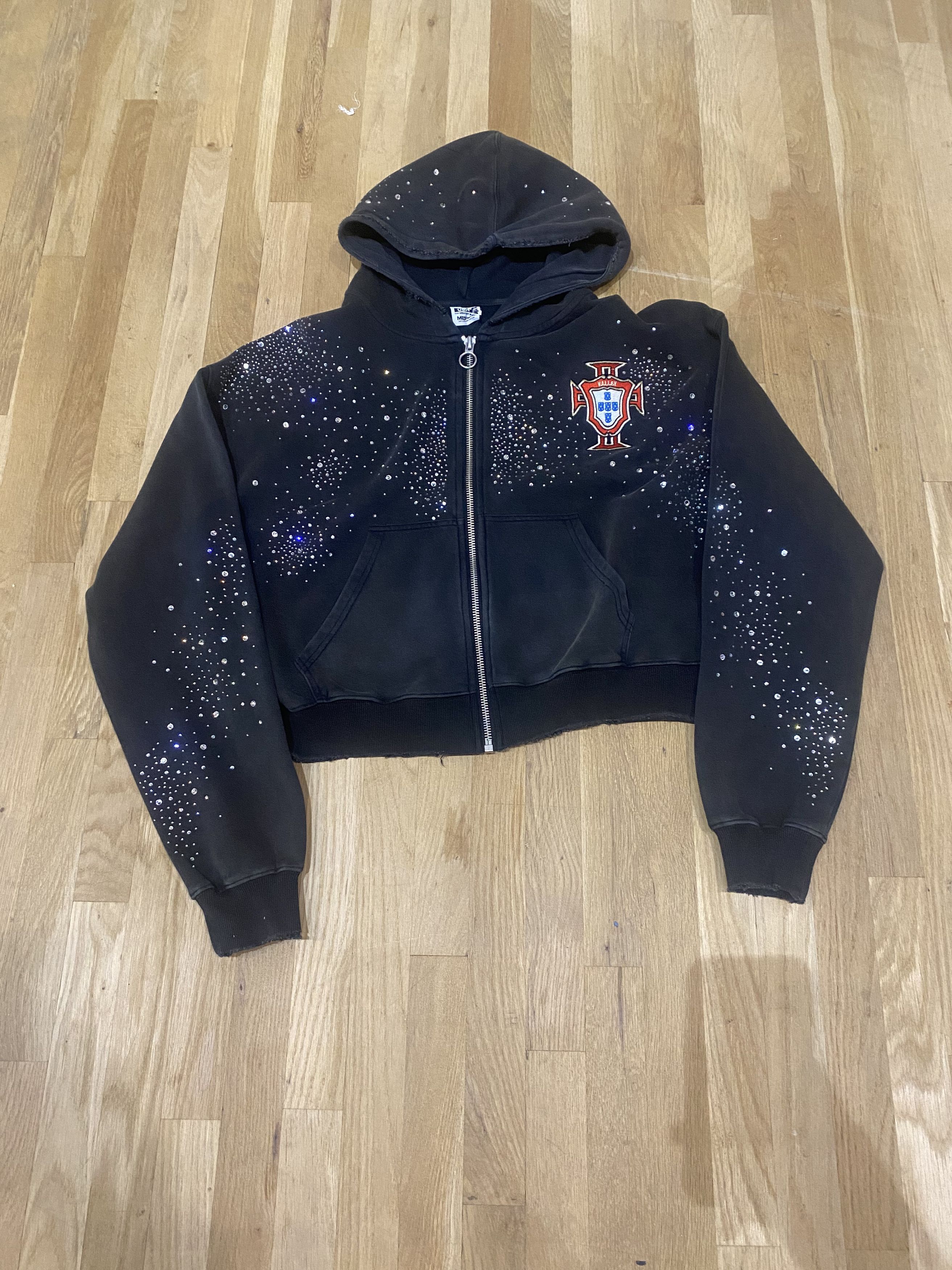 Vale Vale Forever Pluto Cluster Zip Up Hoodie Black Size US XL / EU 56 / 4 - 1 Thumbnail