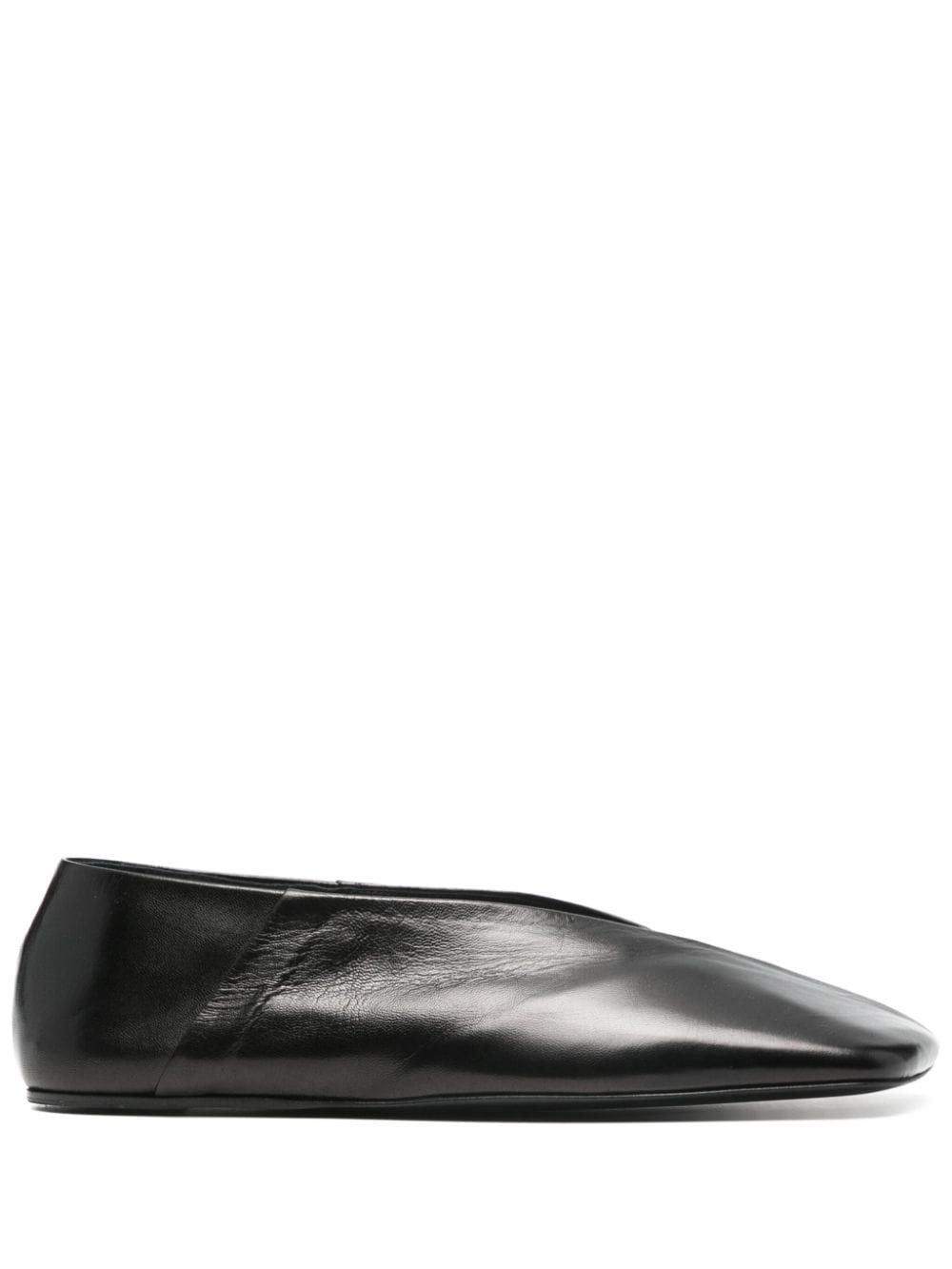 Jil Sander LEATHER BALLET FLATS Size US 11 / IT 41 - 1 Thumbnail
