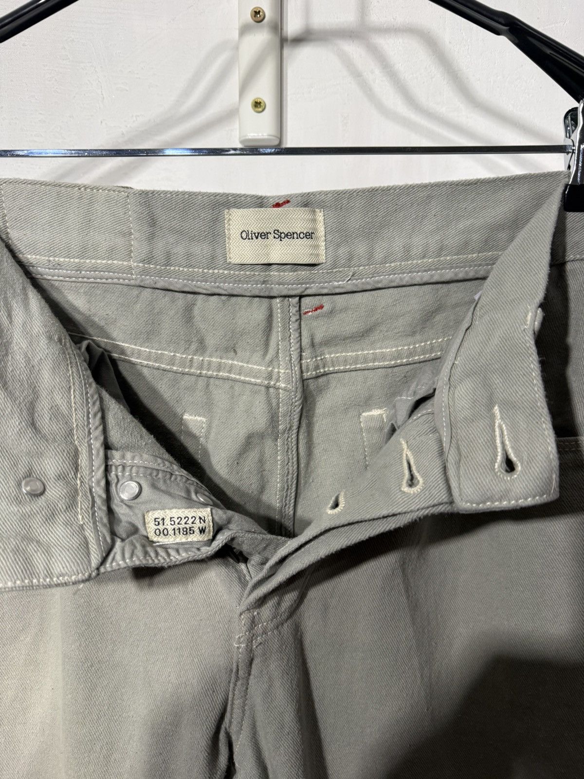 Oliver Spencer Oliver Spencer Organic Denim Jeans pants Blue - Mint color Size US 32 / EU 48 - 7 Thumbnail
