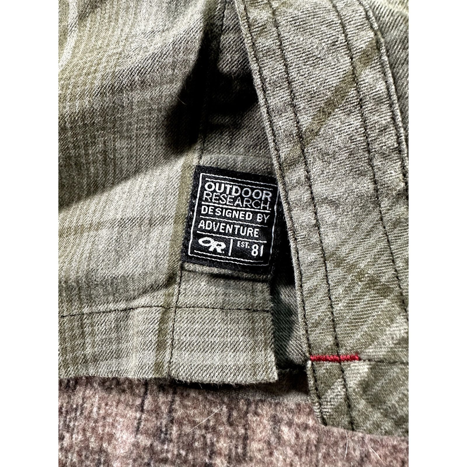 Outdoor Research Outdoor Research Mens Green Plaid LS Tangent II Shirt Size US M / EU 48-50 / 2 - 4 Thumbnail