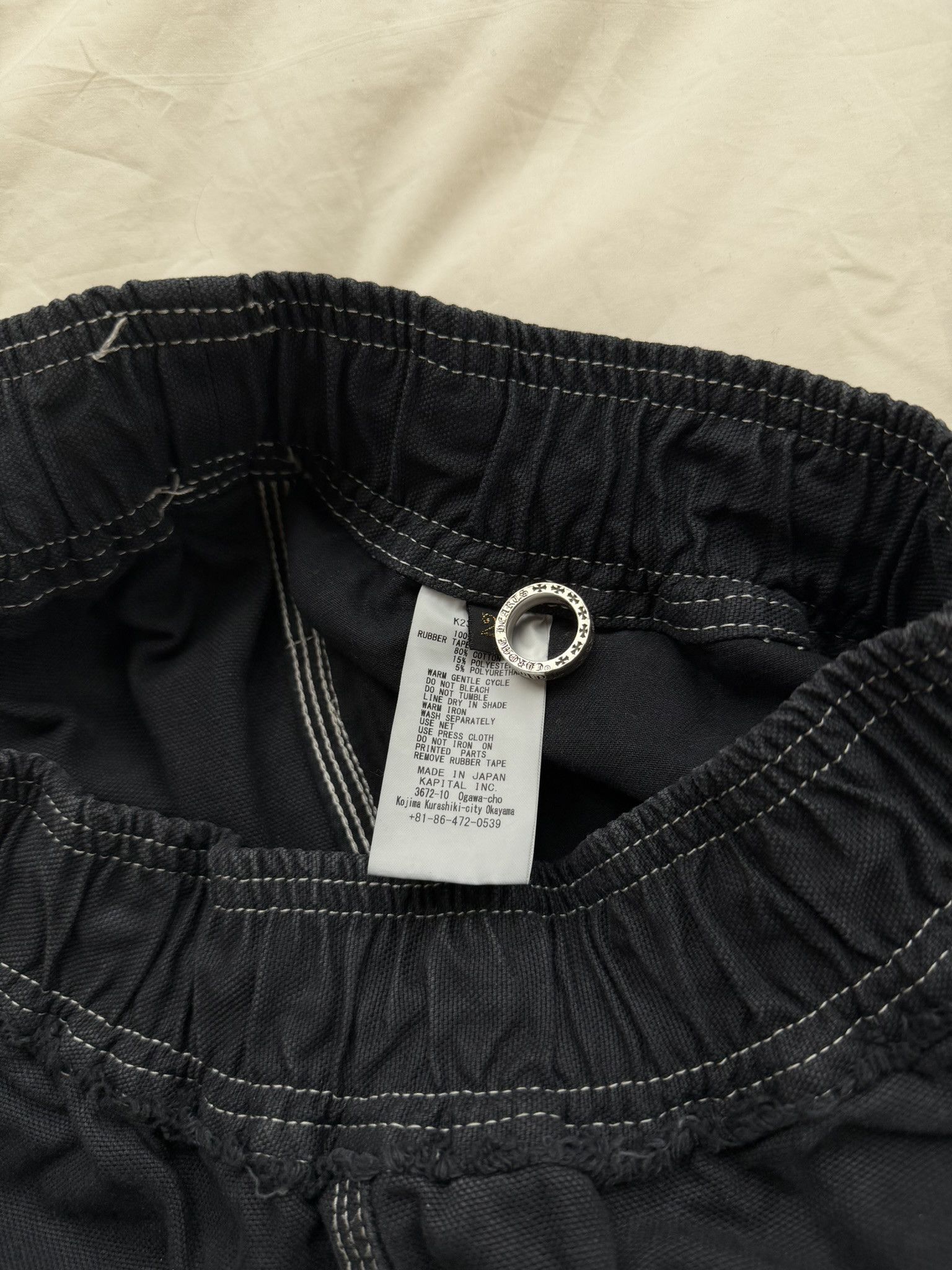 Kapital Kapital FW23 EAST COAST REPAIR SERVICE Canvas Pants Size US 28 / EU 44 - 4 Thumbnail