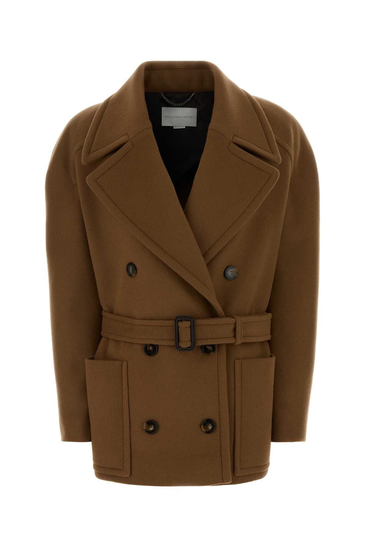 Stella McCartney Biscuit Wool Coat Size M / US 6-8 / IT 42-44 - 1 Thumbnail