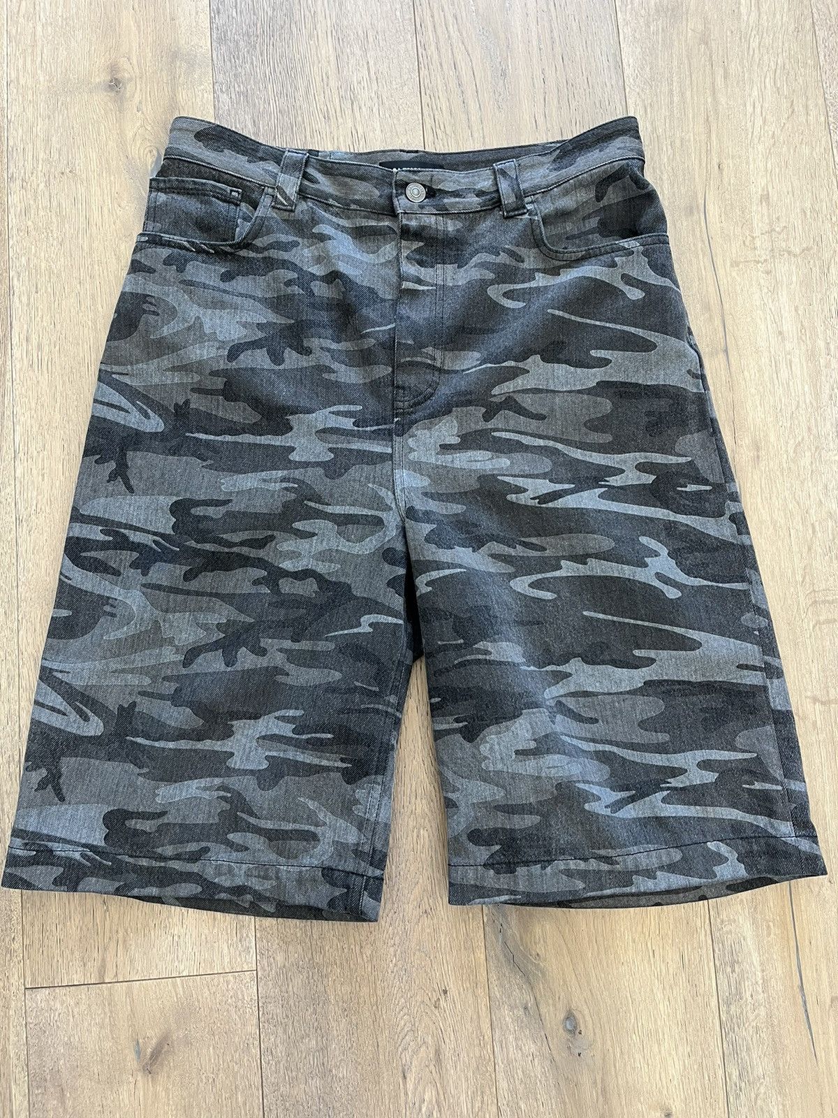 Balenciaga Balenciaga Camo Jorts | Grailed