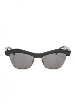 o1loc1c0224 Size: OS/ 668007 Metal Sunglasses in Black