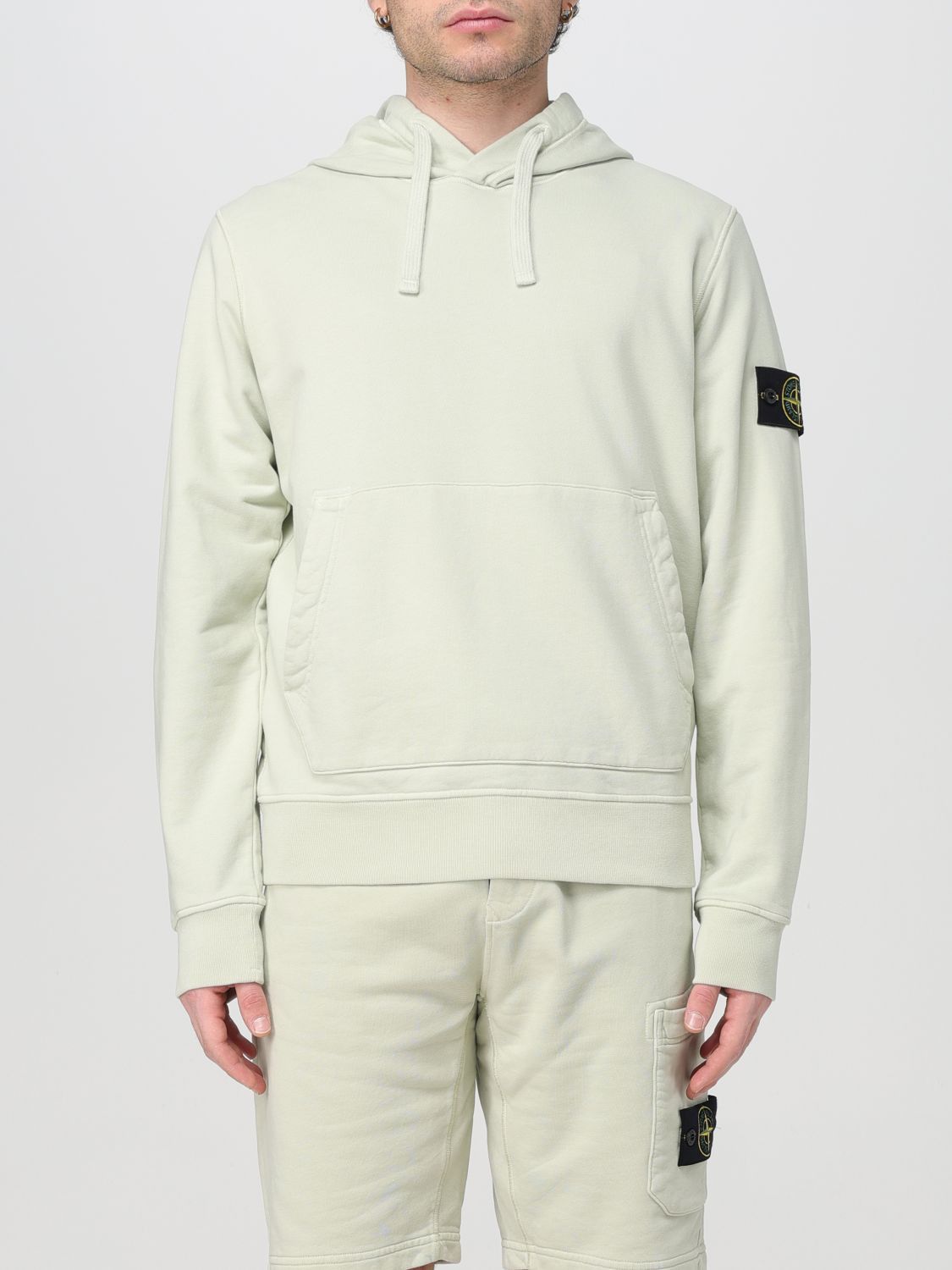 image of Stone Island Sweatshirt Men Forest Green (Size Medium)