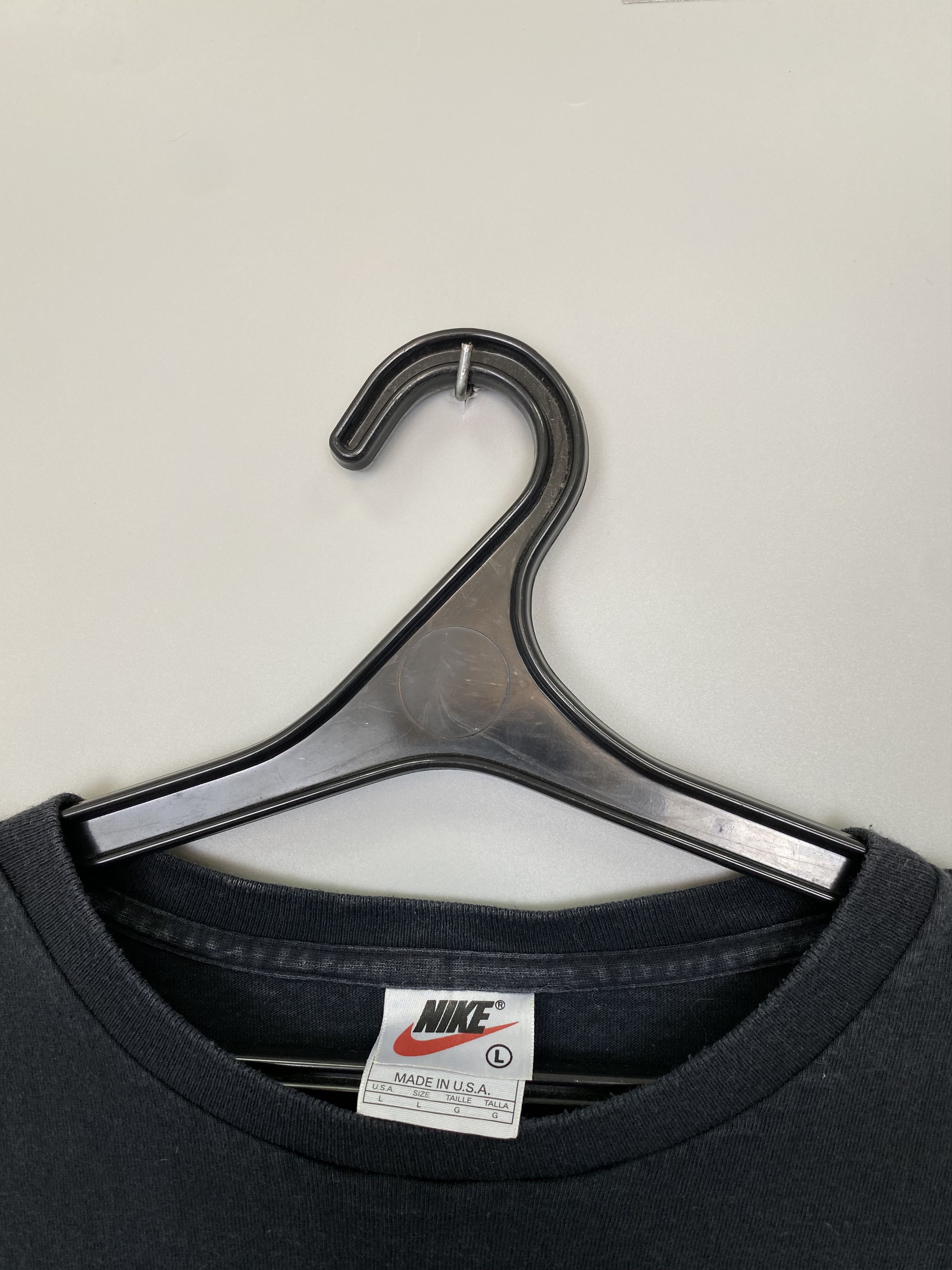 Nike Vintage 1990s NIKE Athletics Made in USA T-Shirt Size US L / EU 52-54 / 3 - 6 Thumbnail