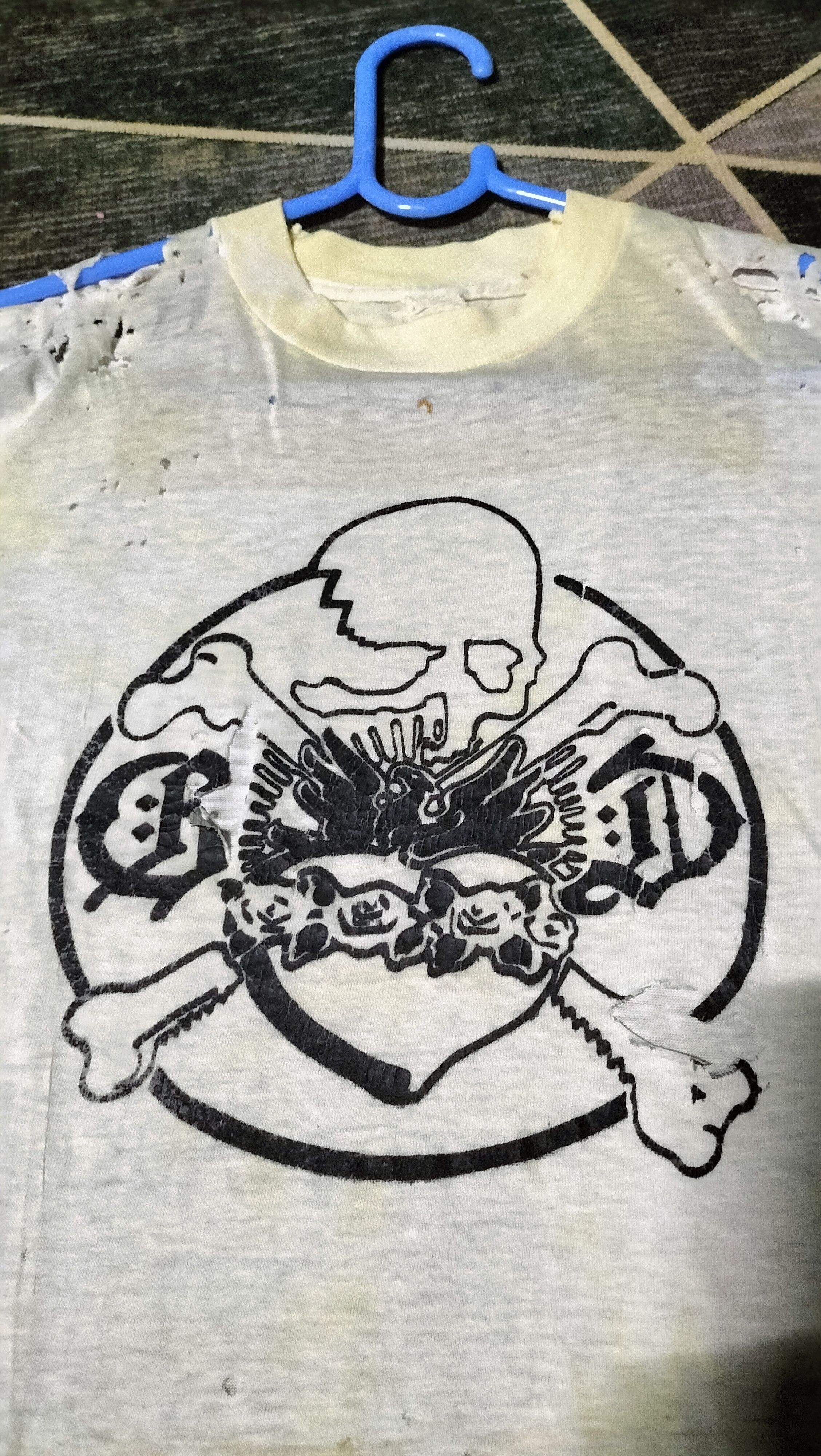 Grateful Dead Vintage 70s 60s Grateful Dead Band DISTRESSED COLLECTION Size US M / EU 48-50 / 2 - 3 Thumbnail