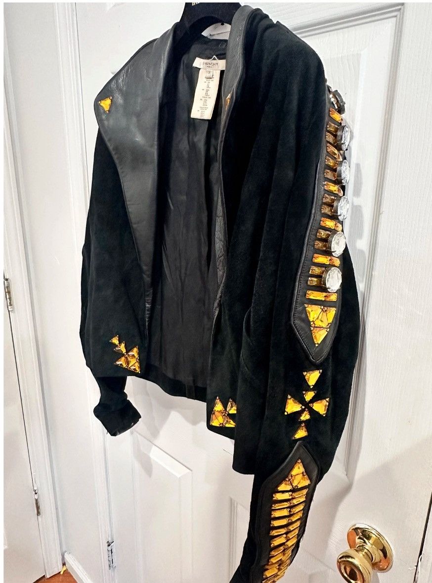 Givenchy Givenchy runway suede embellished jacket vinyage Size US S / EU 44-46 / 1 - 2 Thumbnail