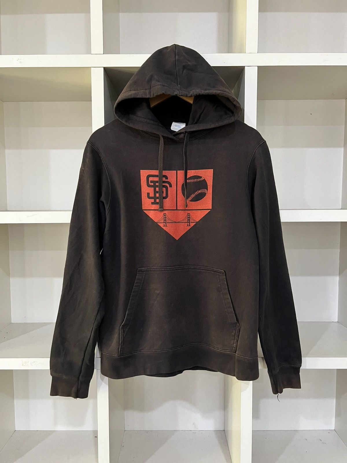 image of San Francisco Mlb Hoodies in Black, Men's (Size Small)