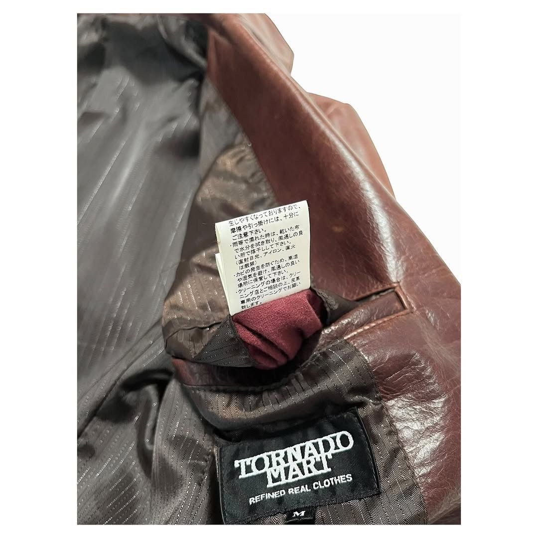 Tornado Mart Tornado Mart Leather Jacket Size US M / EU 48-50 / 2 - 8 Thumbnail