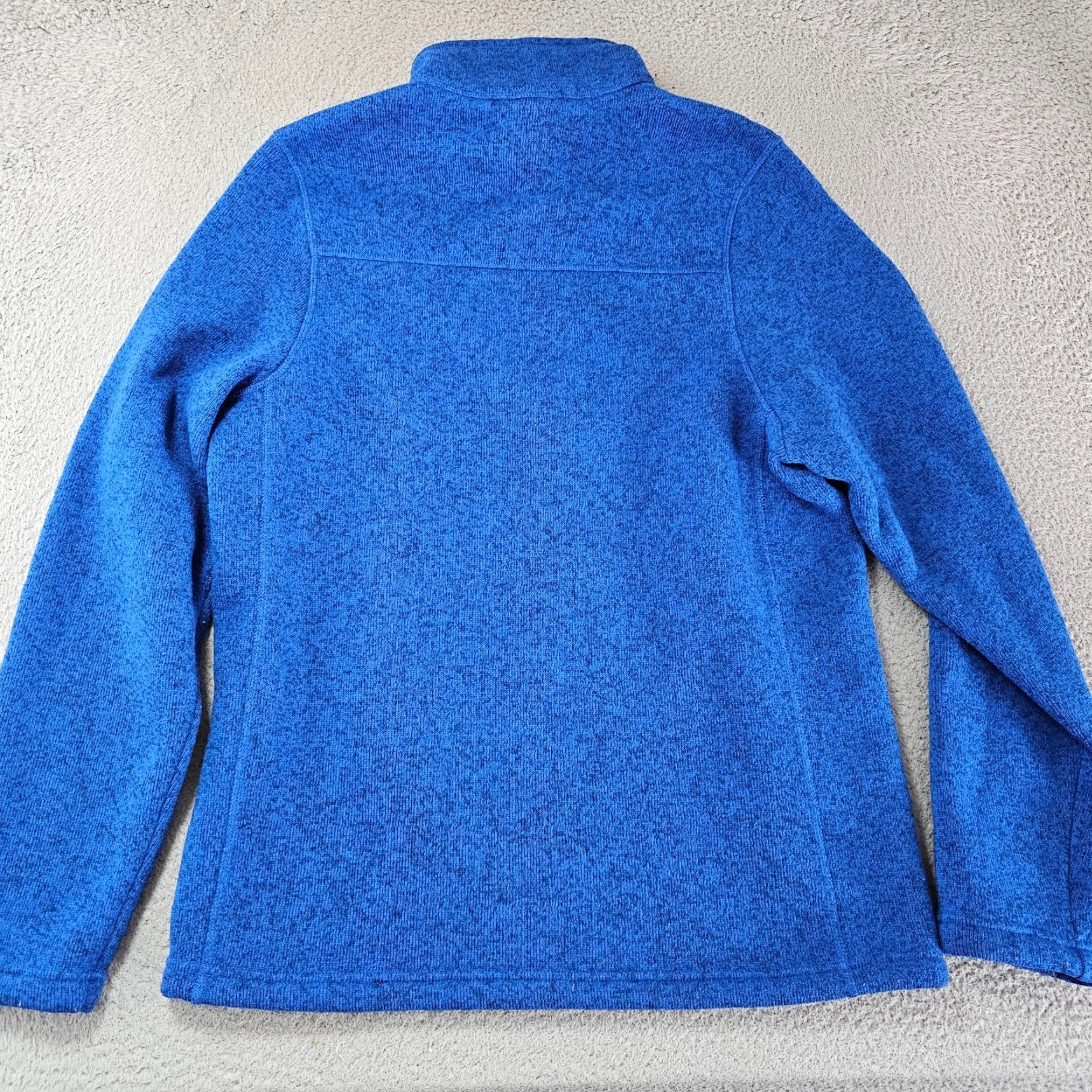 The North Face The North Face Sweater Mens Medium Blue Heather 1/2 Zip Pullover Fleece Lined Size US M / EU 48-50 / 2 - 5 Thumbnail