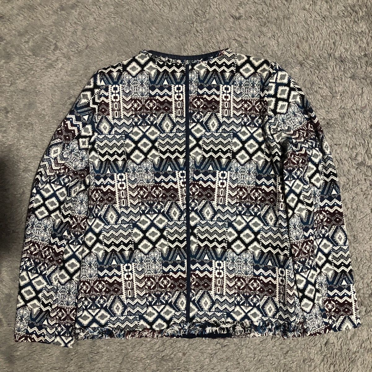 Japanese Brand Rare CLOVIS ETNIC BLAZER JACKET Size M / US 6-8 / IT 42-44 - 6 Thumbnail