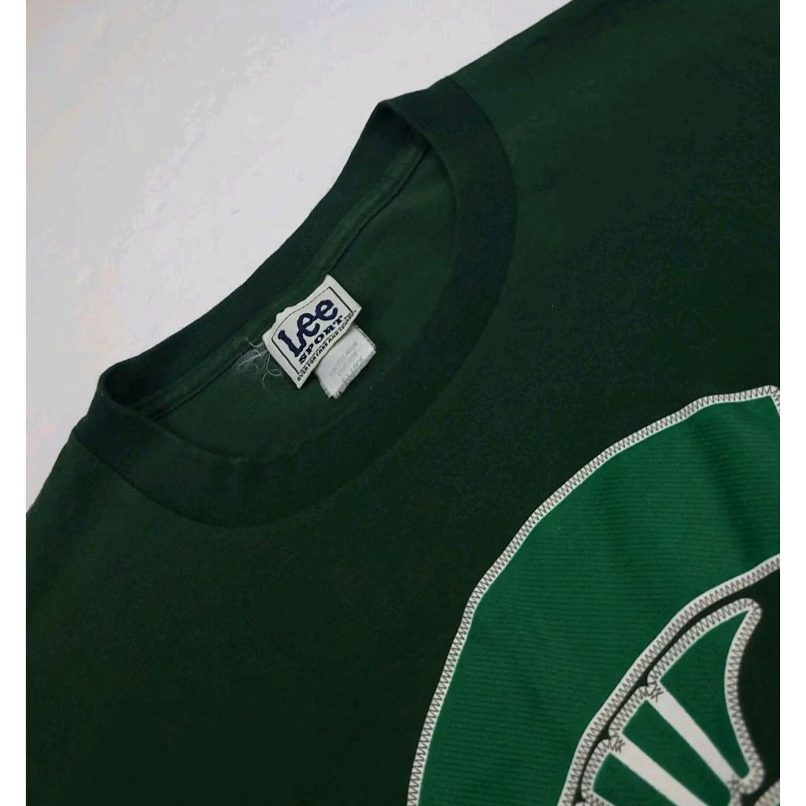Vintage VINTAGE Michigan State Spartans Logo Print T Shirt Lee Sport USA Y2k Mens XL Green Crew Neck Short Sleeve Shirt Size US XL / EU 56 / 4 - 4 Thumbnail