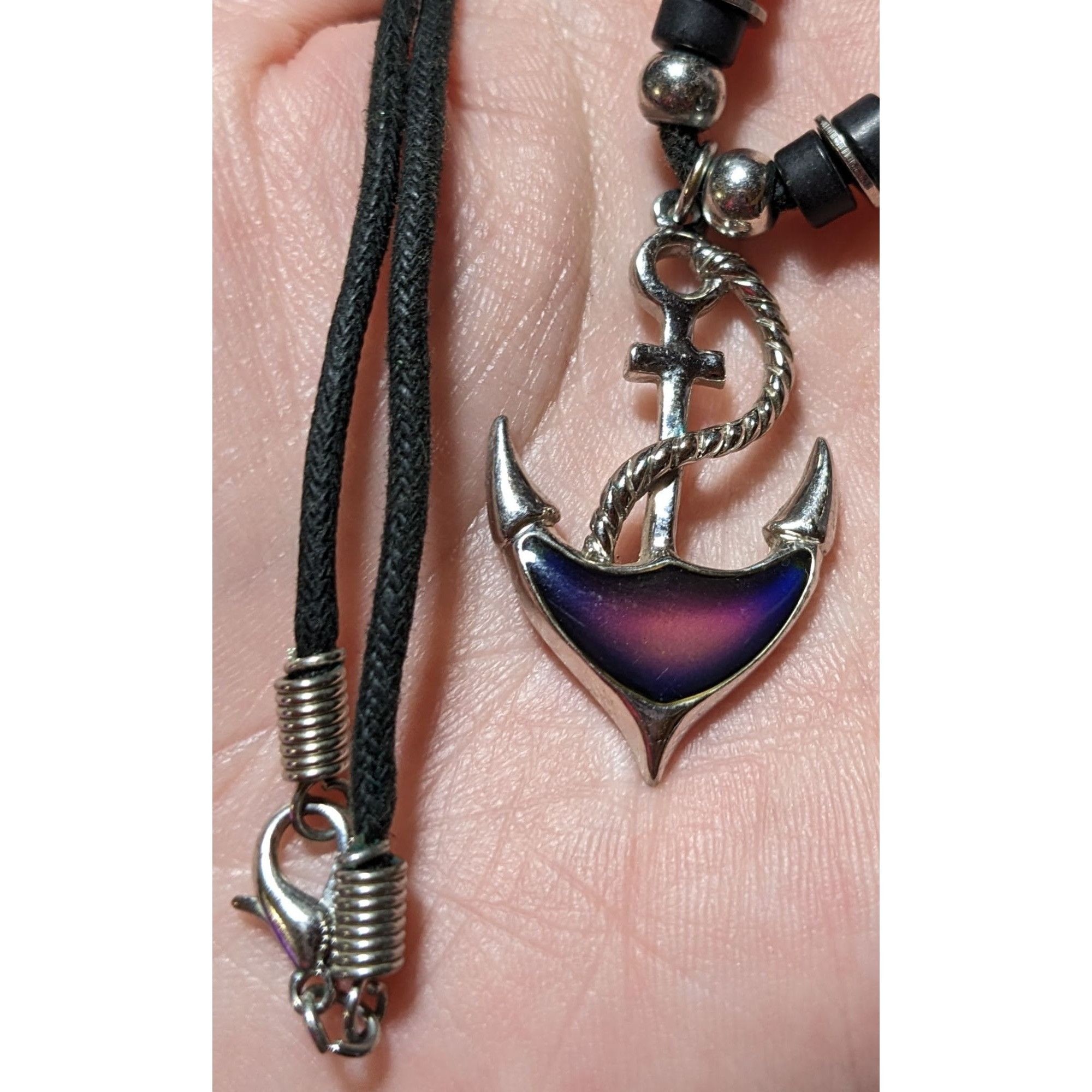 Other Retro Color Changing Mood Anchor Pendant Necklace Size ONE SIZE - 11 Thumbnail