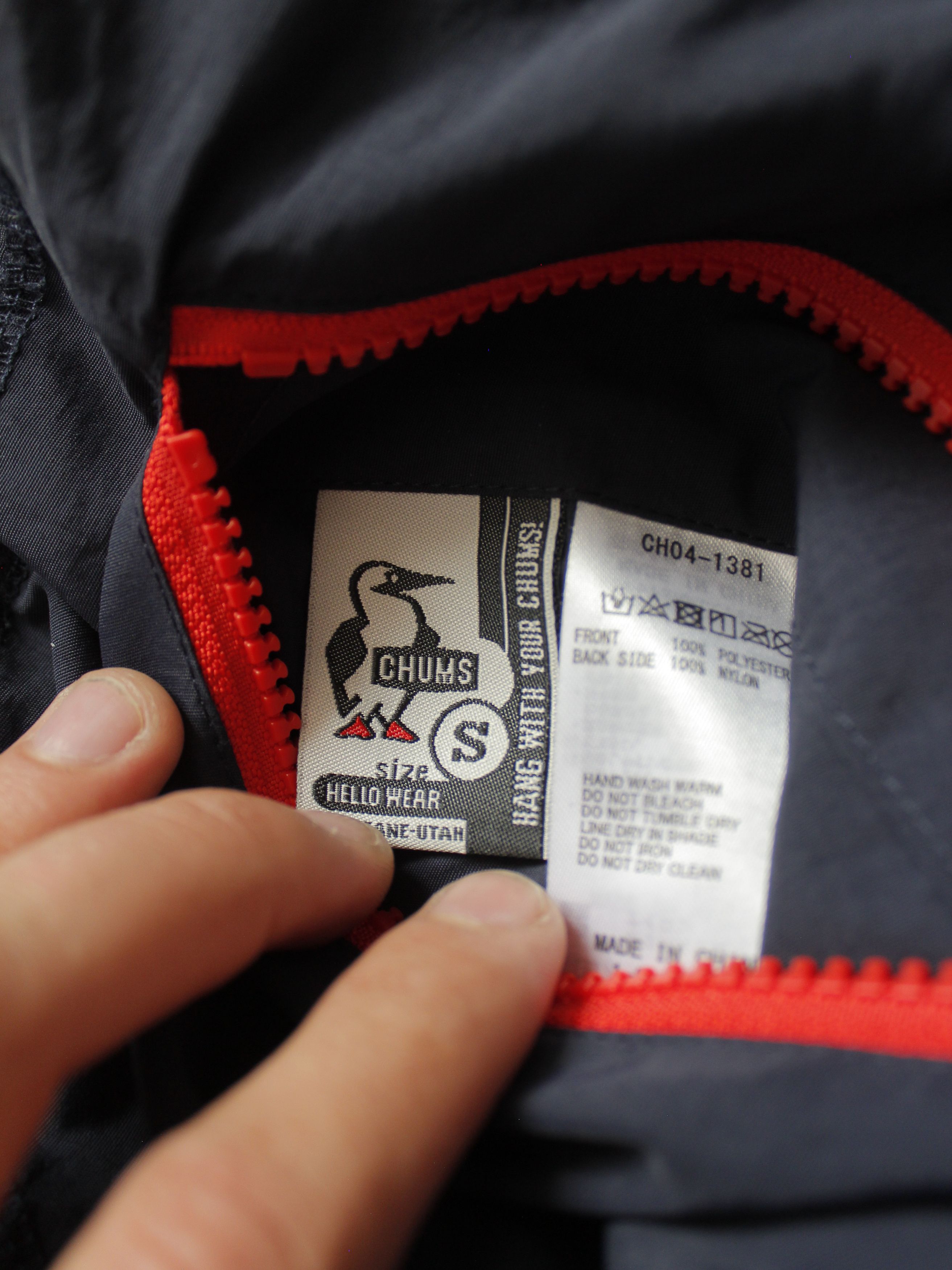 Chums CHUMS REVERSIBLE TEDDY NYLON JACKET S WITHOUT HOOD Size US S / EU 44-46 / 1 - 8 Thumbnail