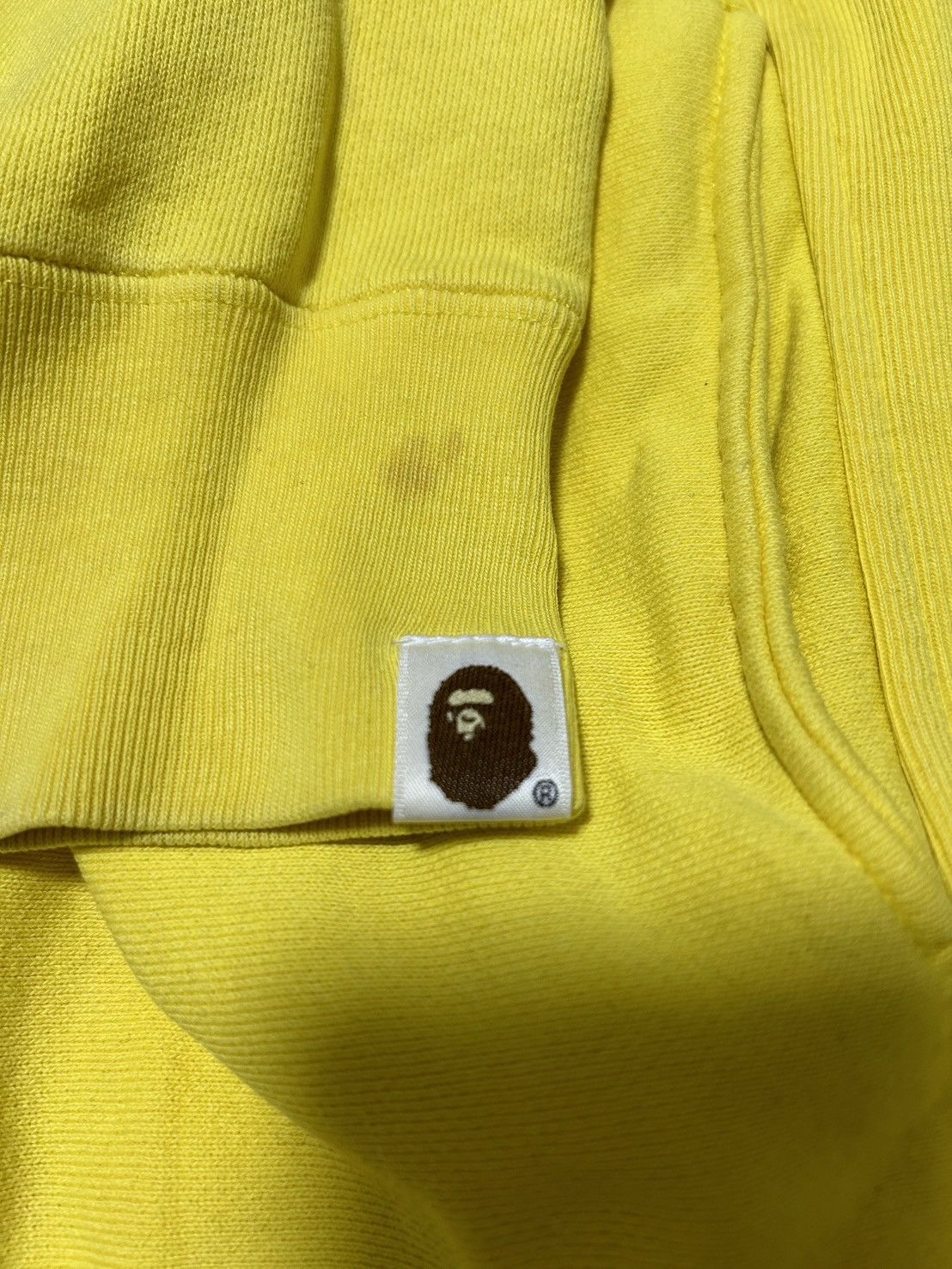 Bape OG Bape Yellow Baby Milo Friends Logo Full Zip Hoodie Size US M / EU 48-50 / 2 - 5 Thumbnail