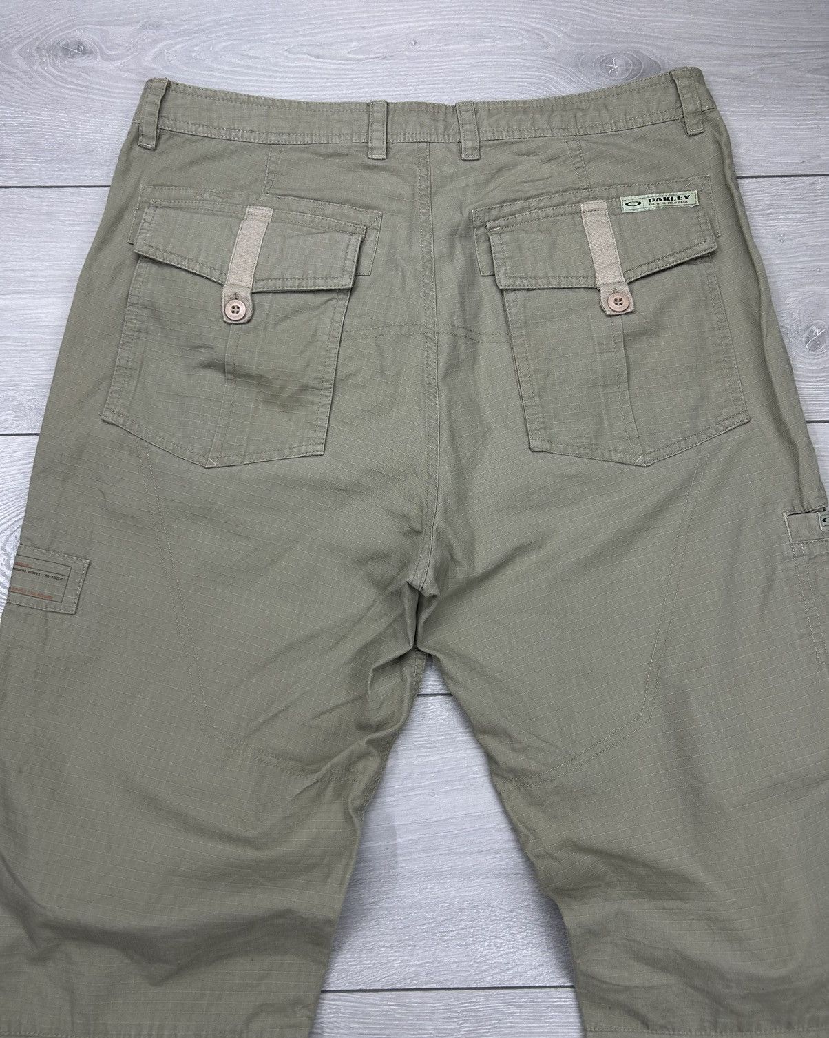 Oakley × Vintage Oakley Vintage Cargo Military Pant Size 34 Size US 34 / EU 50 - 10 Thumbnail