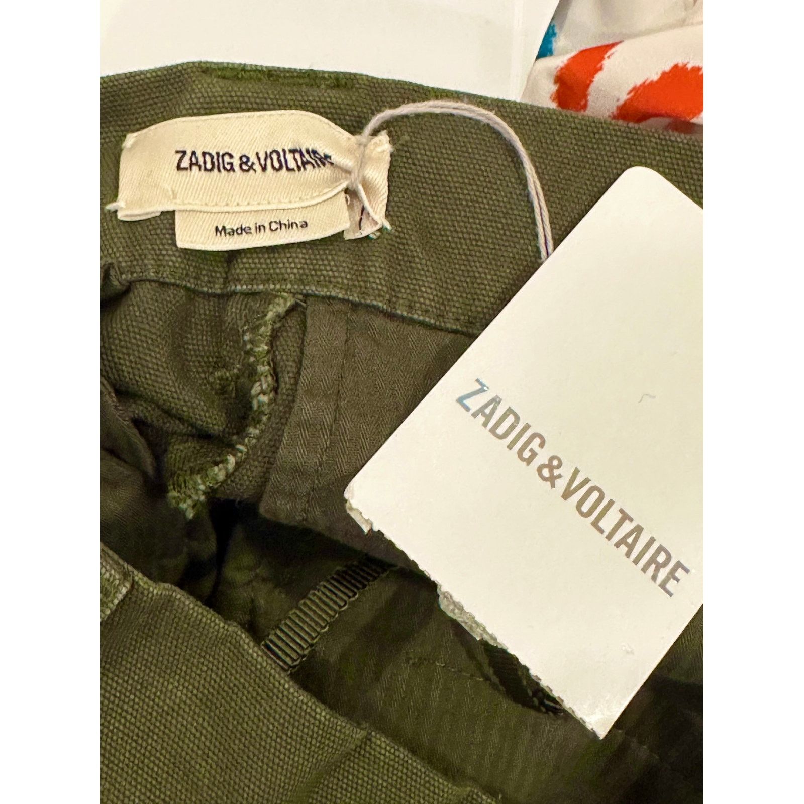 Zadig & Voltaire Zadig & Voltaire Pilote Cargo Pants Army Green 38 Size 30" / US 8 / IT 44 - 13 Thumbnail
