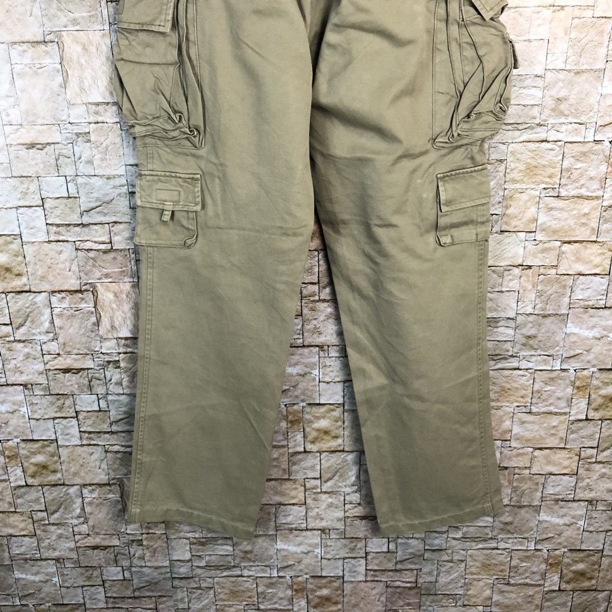 Japanese Brand DL Japan streetwear Brown Cargo Multipocket Pants #A457 Size US 29 - 16 Thumbnail