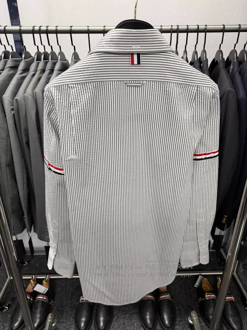Thom Browne Thom Browne Shirt Size US M / EU 48-50 / 2 - 2 Thumbnail