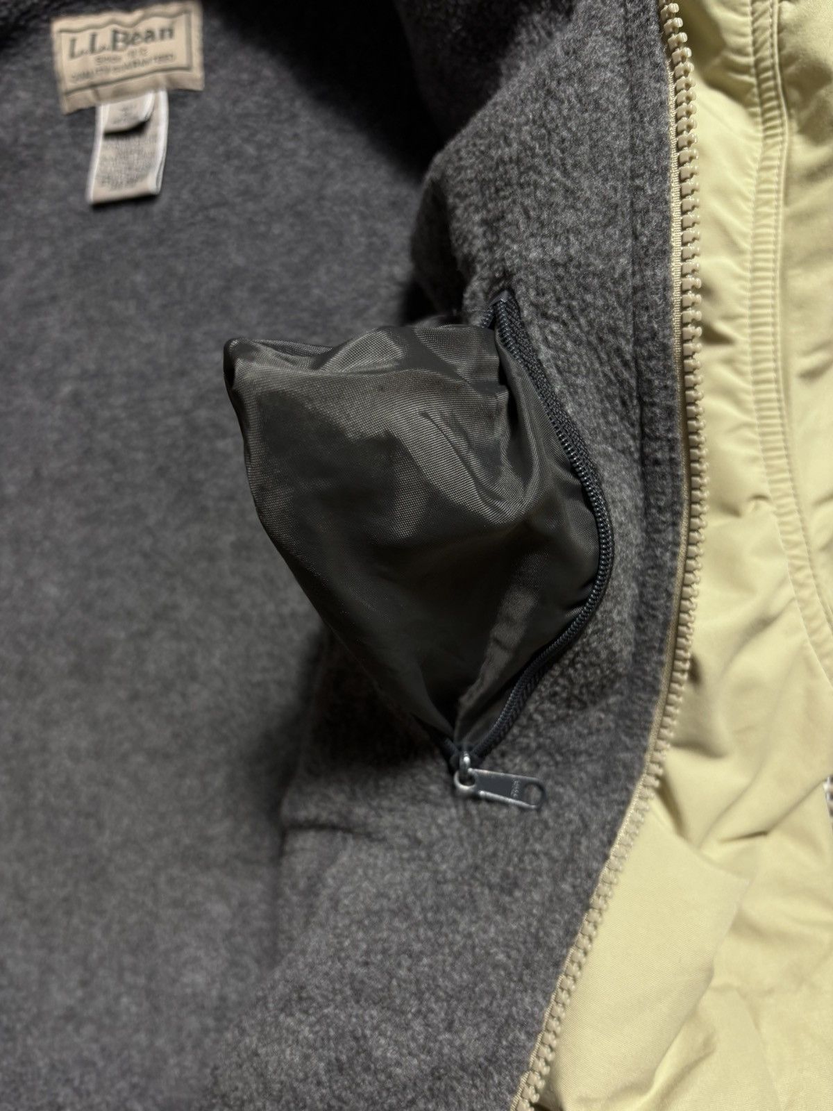 L.L. Bean L.L.Bean Vintage Rare Street Wear Fleece Bomber Jacket Size US M / EU 48-50 / 2 - 7 Thumbnail