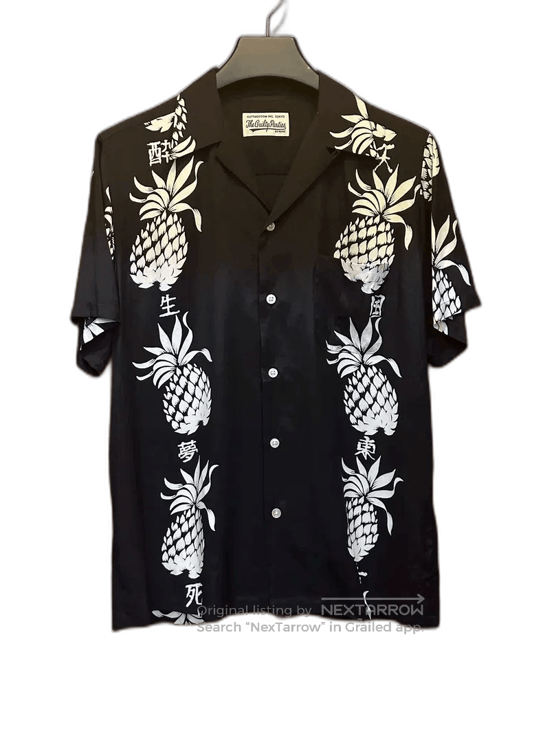 Wacko Maria Wacko Maria Pineapple Print Short Sleeve Shirt Size US L / EU 52-54 / 3 - 1 Thumbnail
