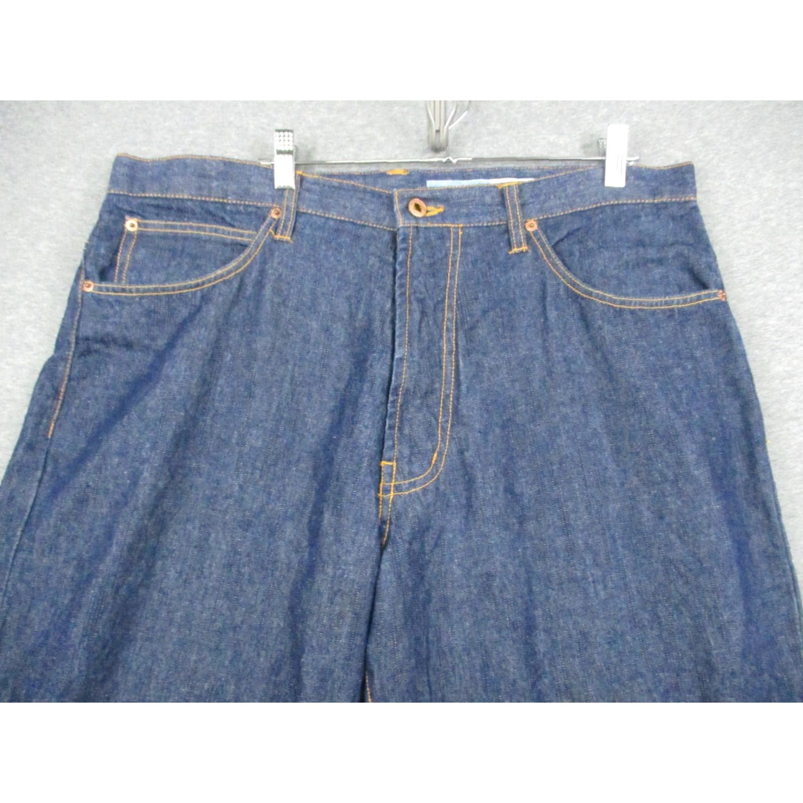 JNCO Azzure Jeans Mens 38 Baggy Y2K Wide Pipe 90s Skater JNCO Style 38x34 Jeans Size US 38 / EU 54 - 3 Thumbnail