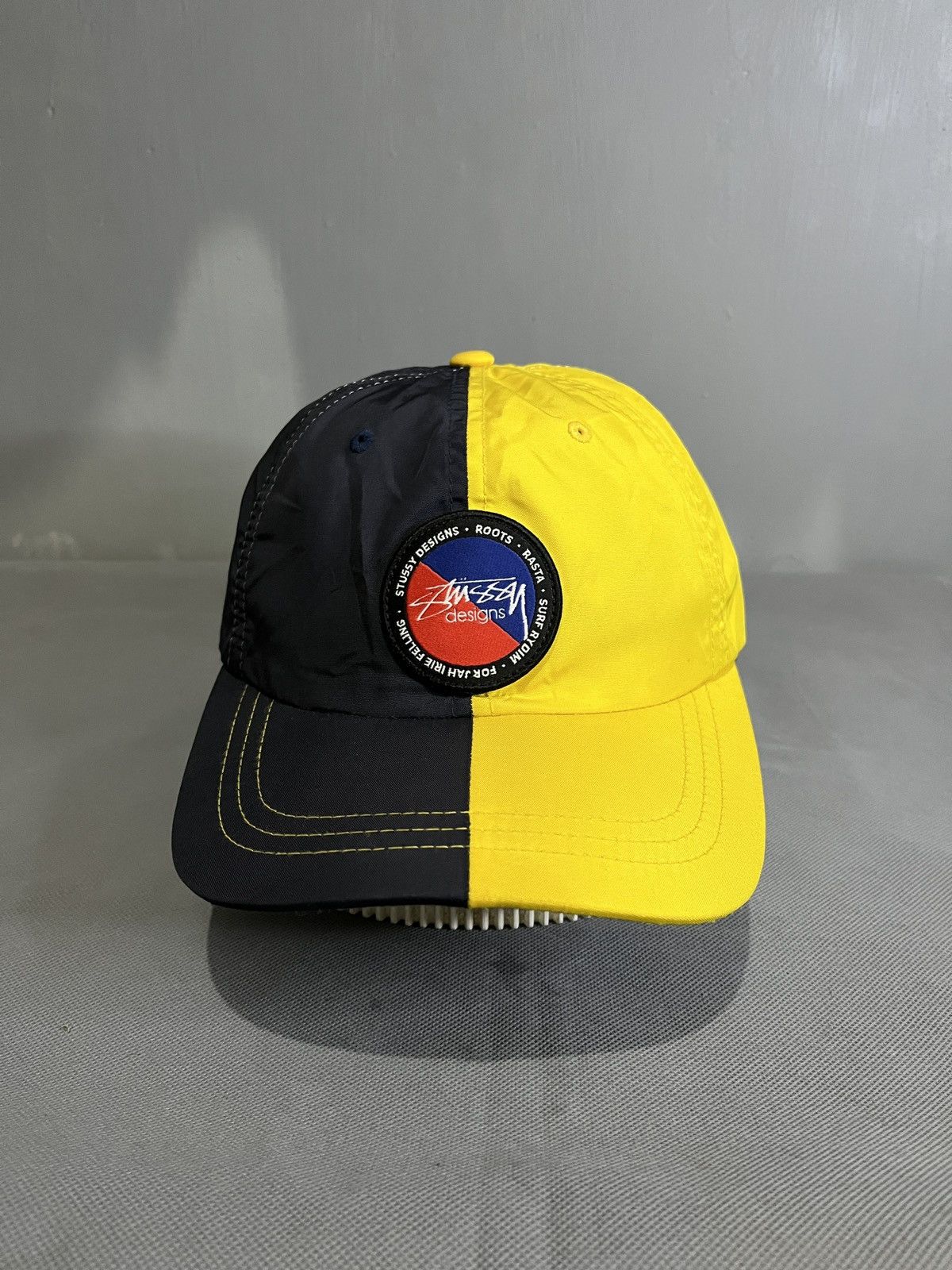 Stussy Stussy Two Tone Cap 50-50 From Japan Size ONE SIZE - 1 Thumbnail