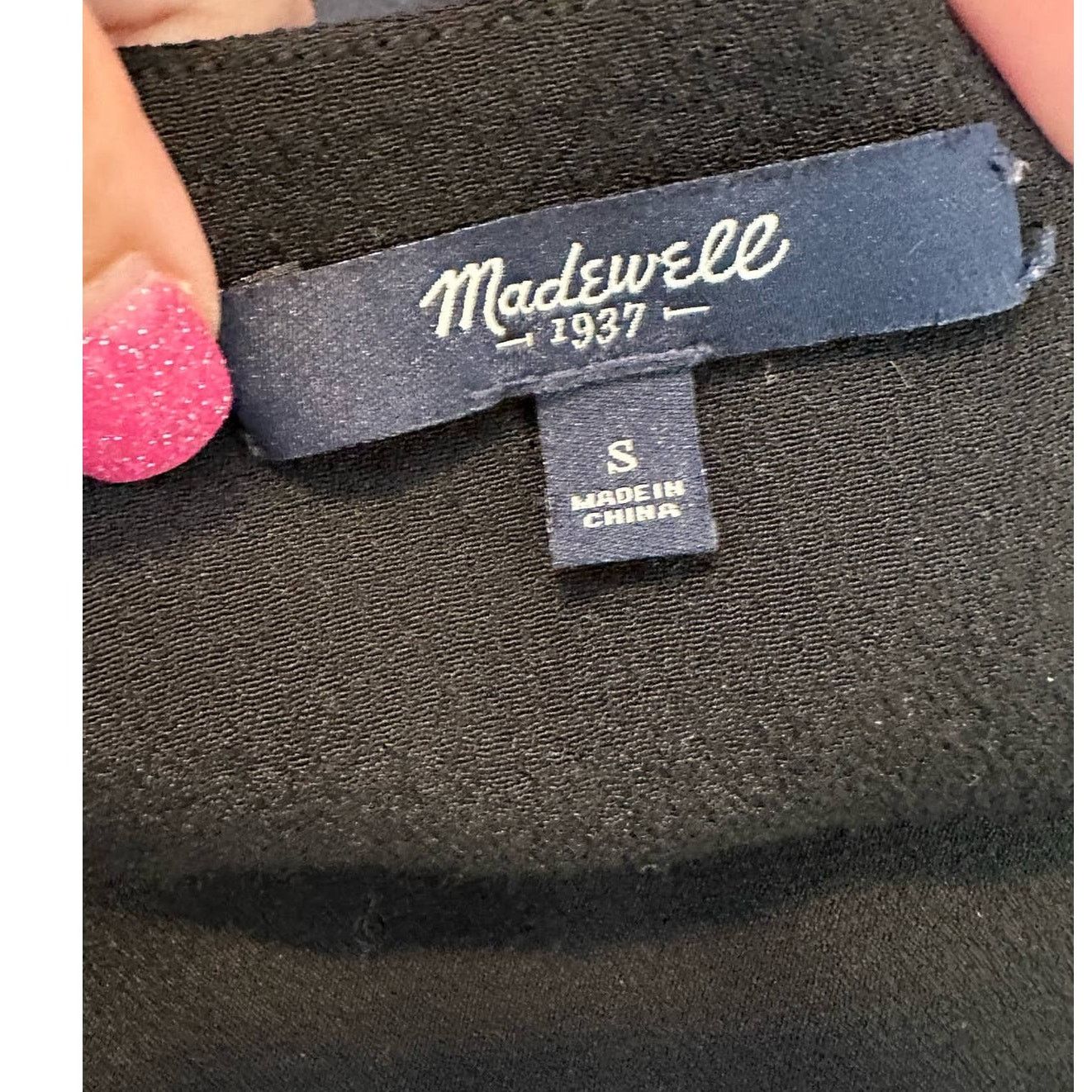 Madewell Madewell black sleeveless shoulder tie jumpsuit size Small Size 27" / US 4 / IT 40 - 3 Thumbnail