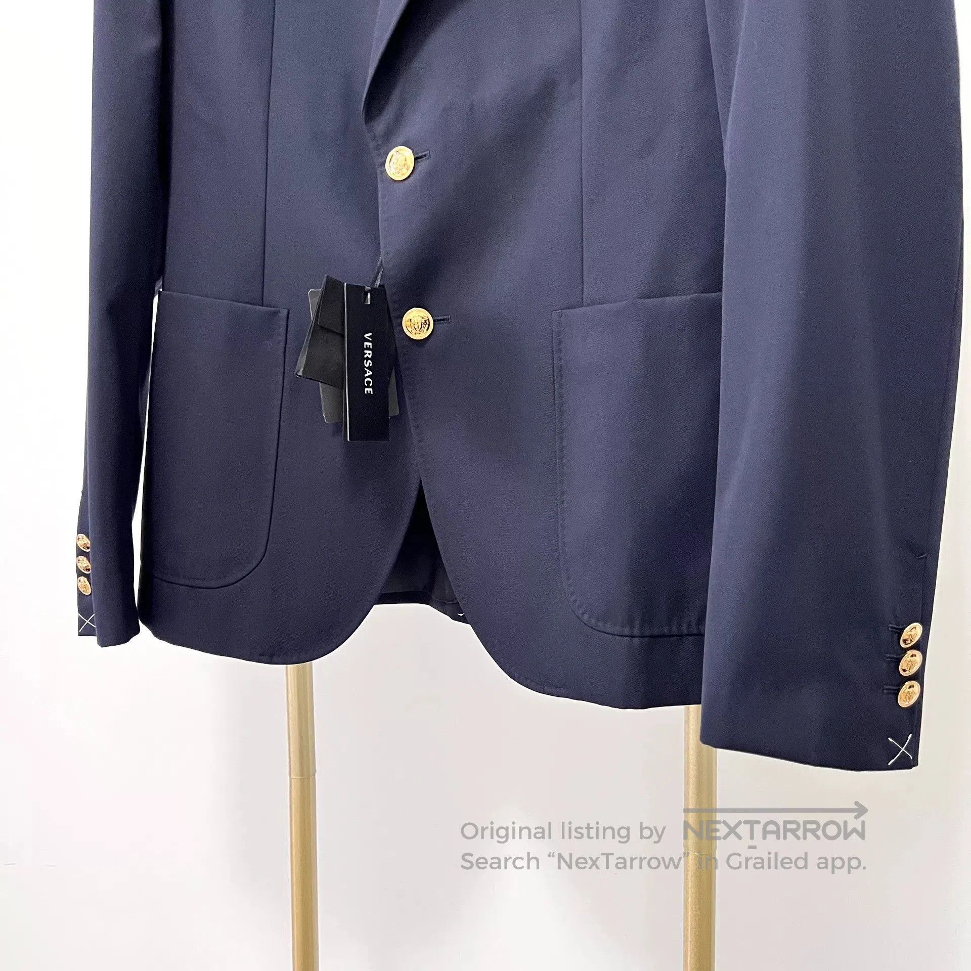 Versace Versace Men's Wool Two-Button Suit. Size US XL / EU 56 / 4 - 3 Thumbnail