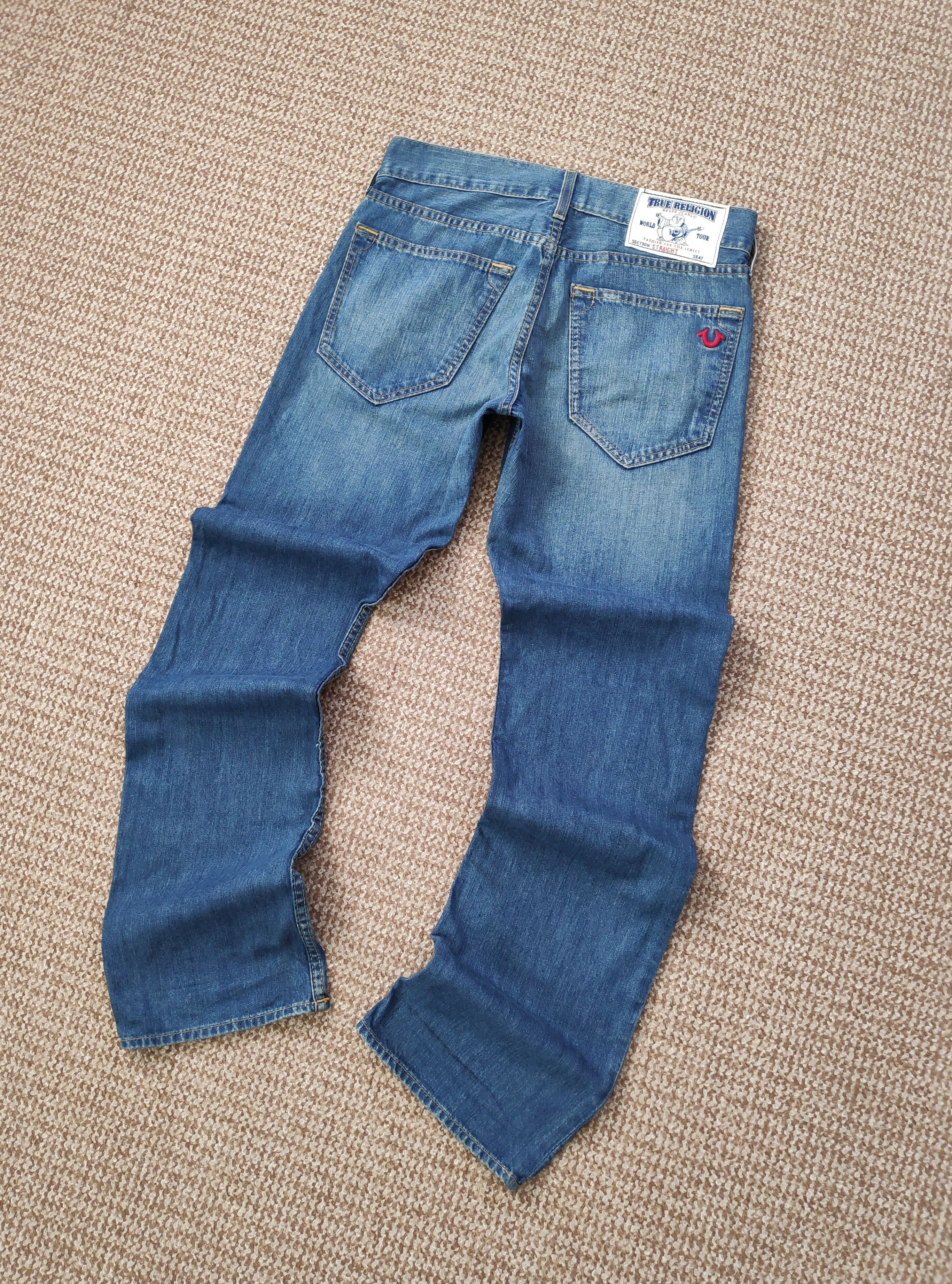 トゥルーレリジョン　vintage denim y2k トゥルーレリジョン 太ステッチ ローライズデニム y2k デニム