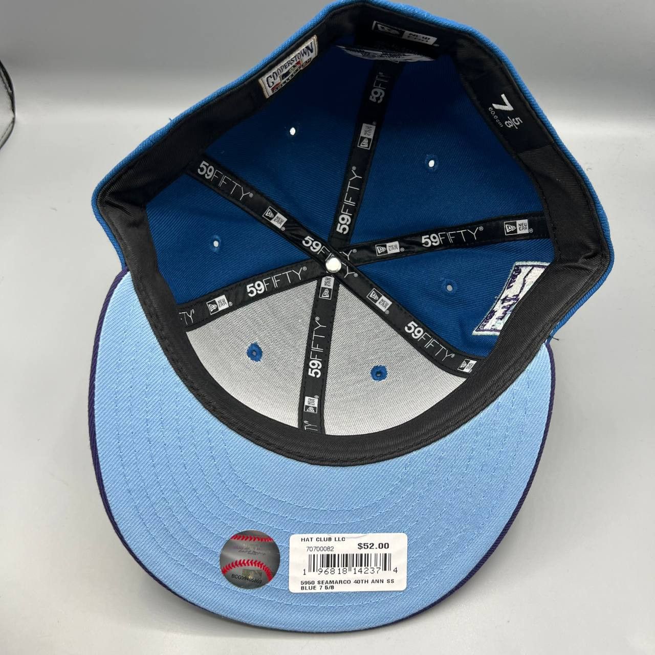New Era Seattle Mariners Hat Men 7 5/8 59Fifty New Era Fitted Cap Size ONE SIZE - 2 Thumbnail
