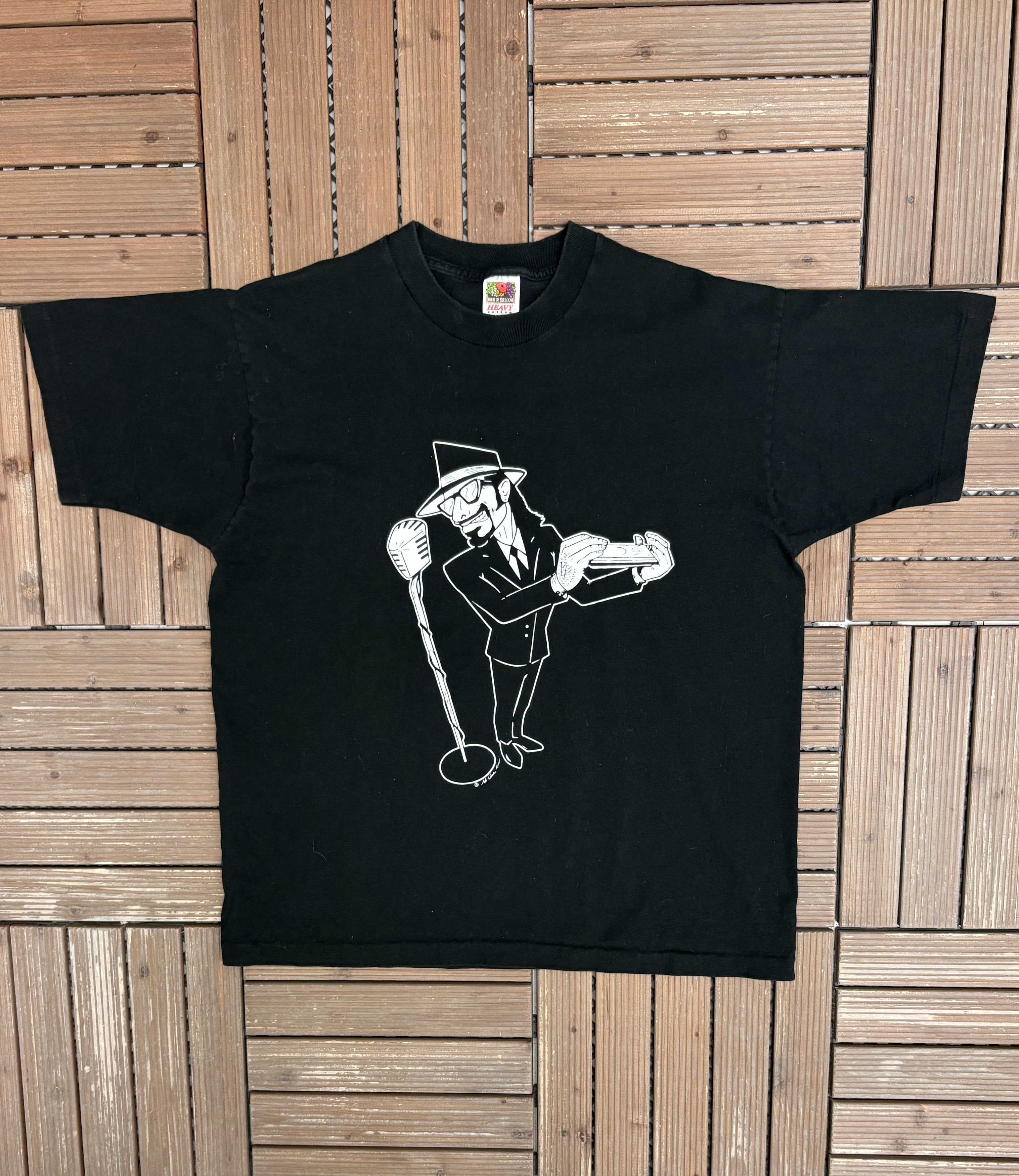 Vintage Absolut Bluez Band Vintage Black T-Shirt Tee Size US XL / EU 56 / 4 - 1 Thumbnail