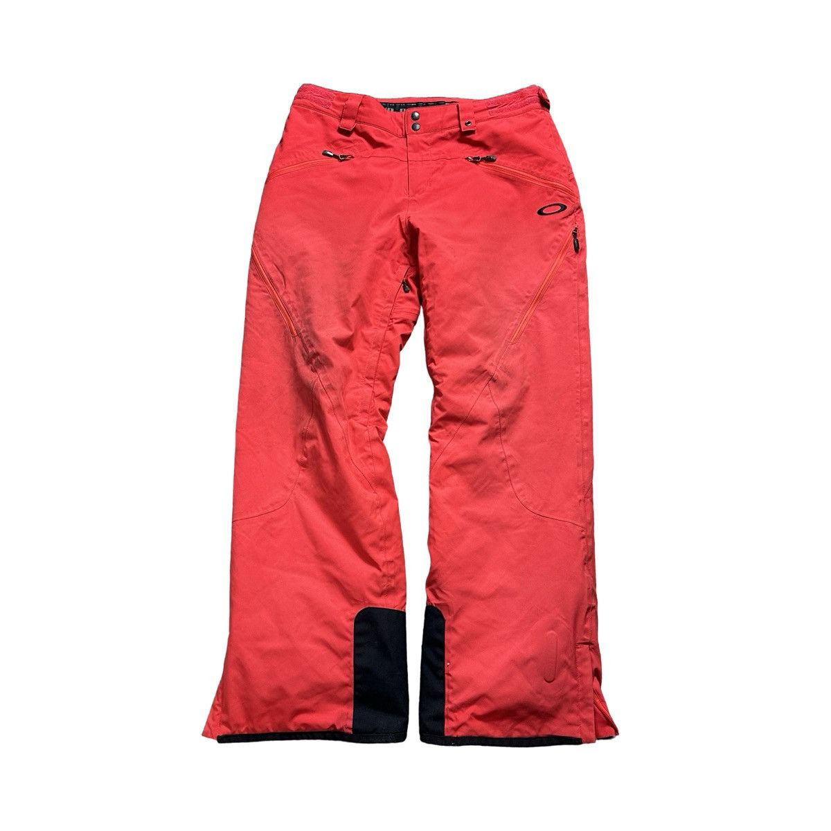 image of Oakley Red/black Y2K Adjustable Snow Pants, Men's (Size 36)